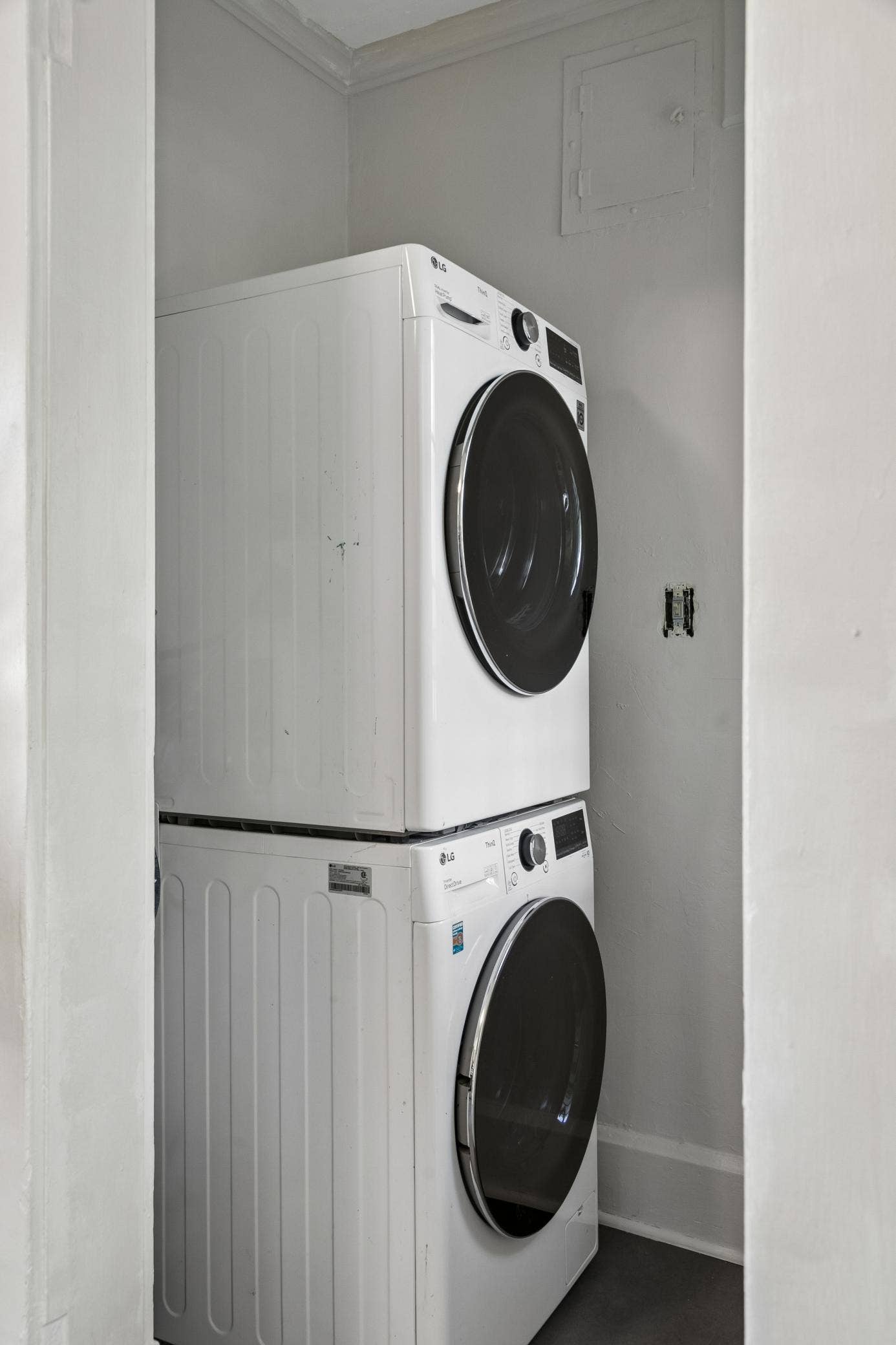 Convenient main-floor laundry.