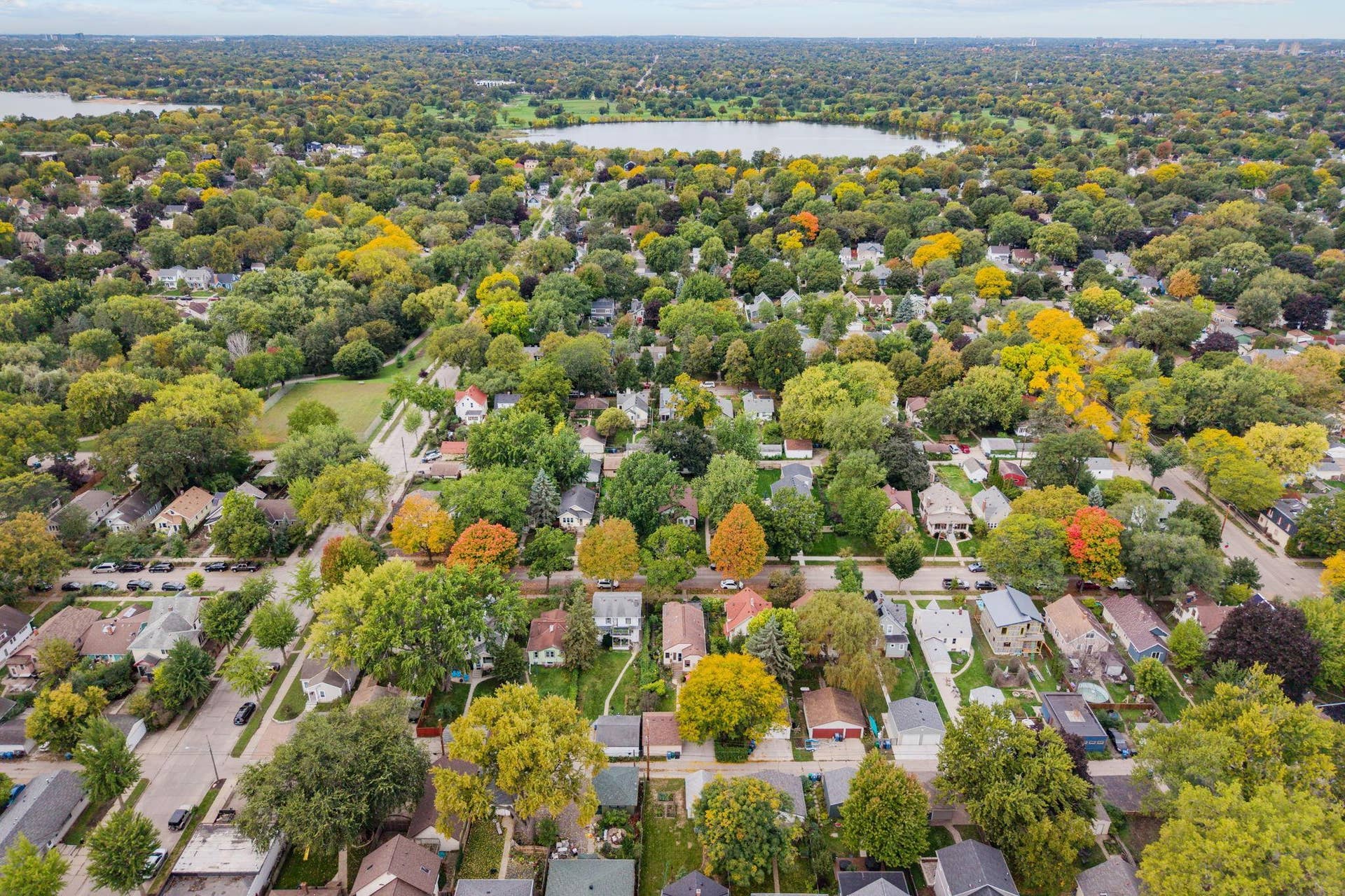 4536 33rd Avenue S, 25, Minneapolis, MN 55406 Aerial View of Neighborhood