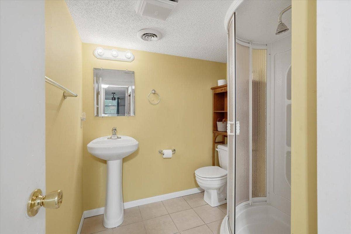 272 Glenmont Road, River Falls, WI 54022 3/4 bath located in the lower level.
