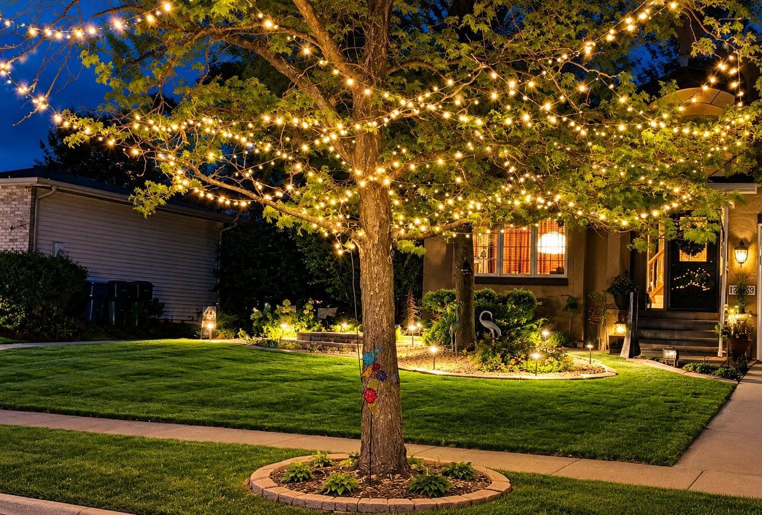 17269 80th Place N, Maple Grove, MN 55311 Mouth-dropping outdoor lighting