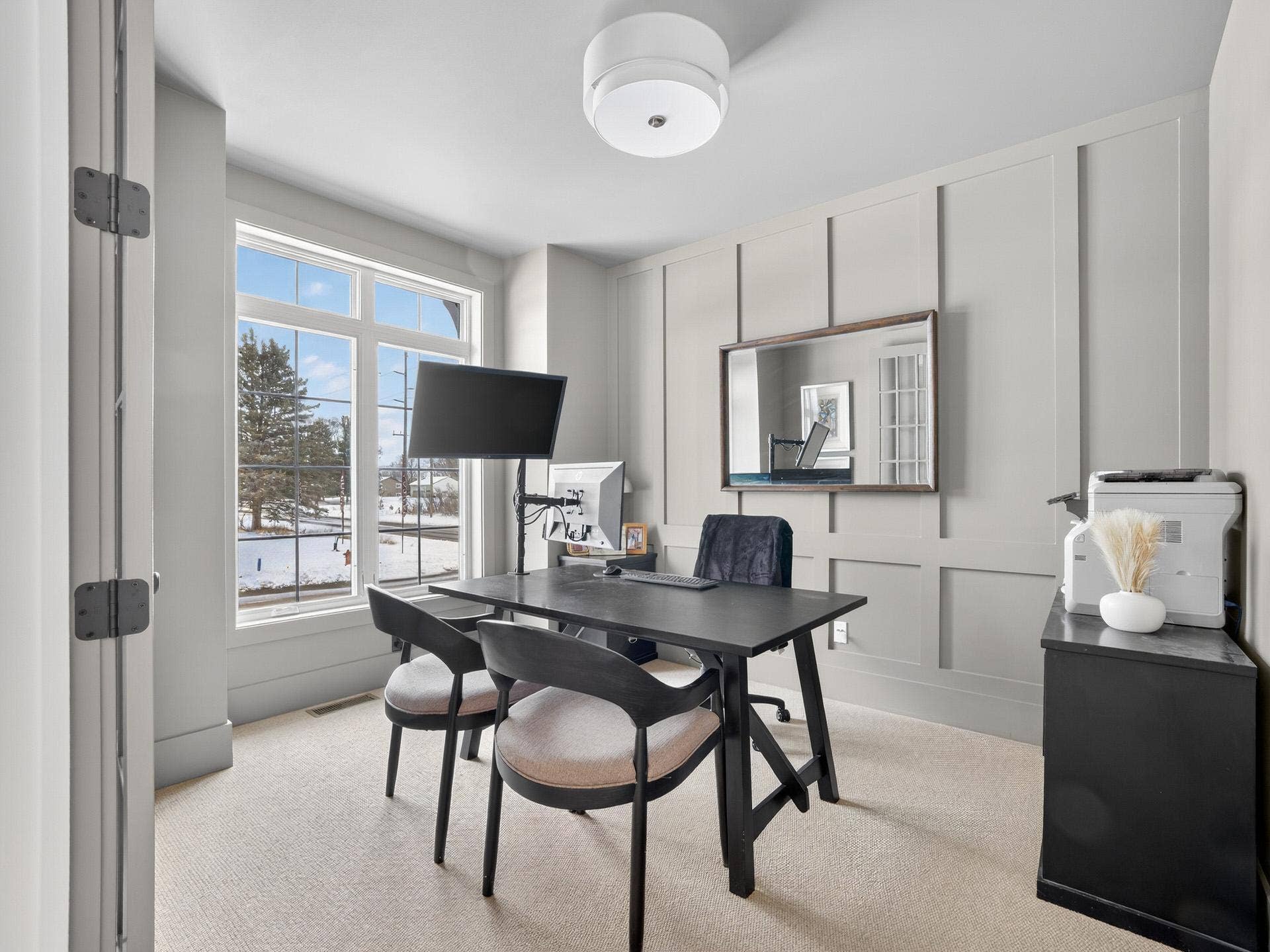 6295 134th Street N, Hugo, MN 55038 Color drenched office/flex room - Where productivity meets elevated design