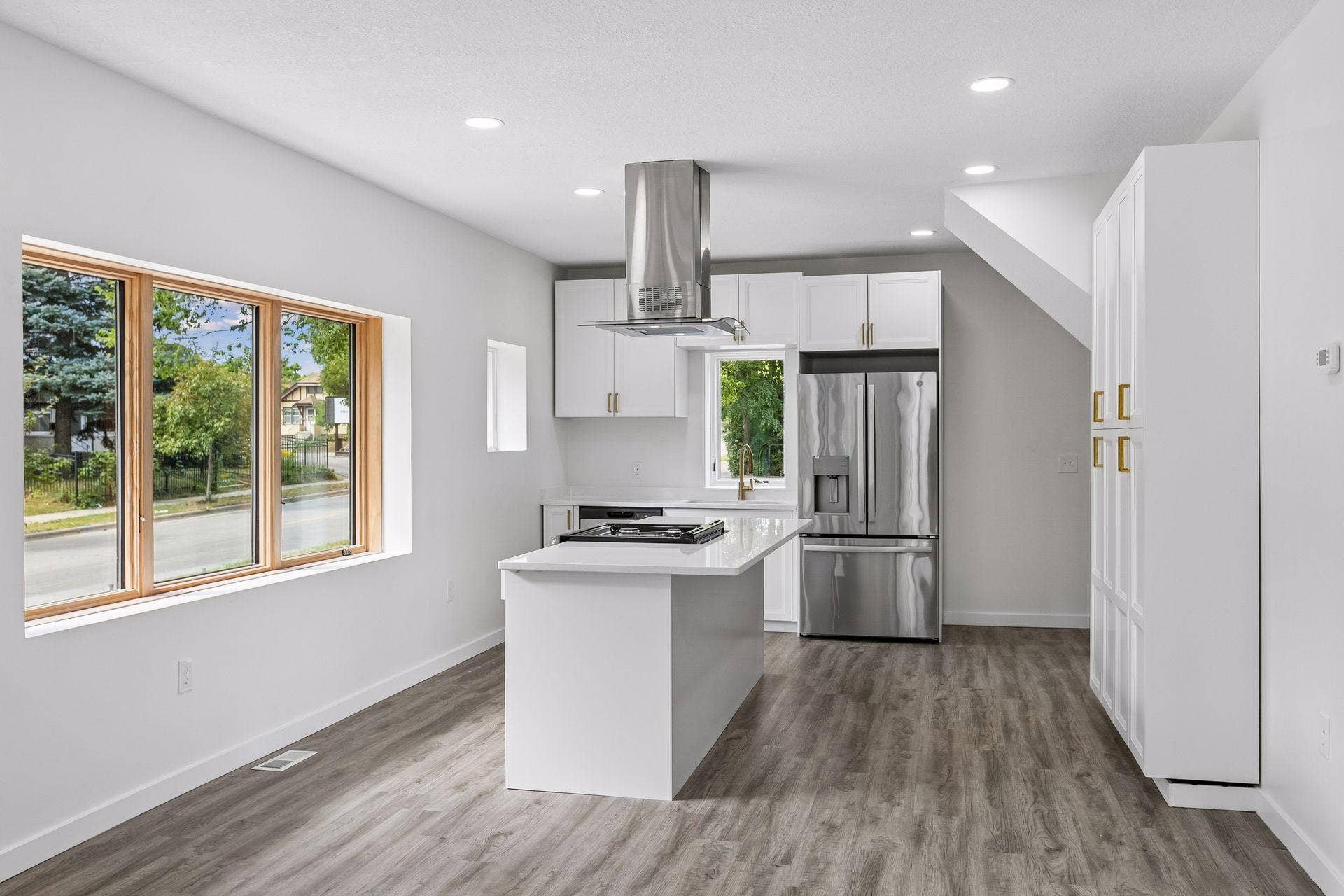 2601 N Morgan Avenue N, 36, Minneapolis, MN 55411 East View of The Kitchen with Custom Island