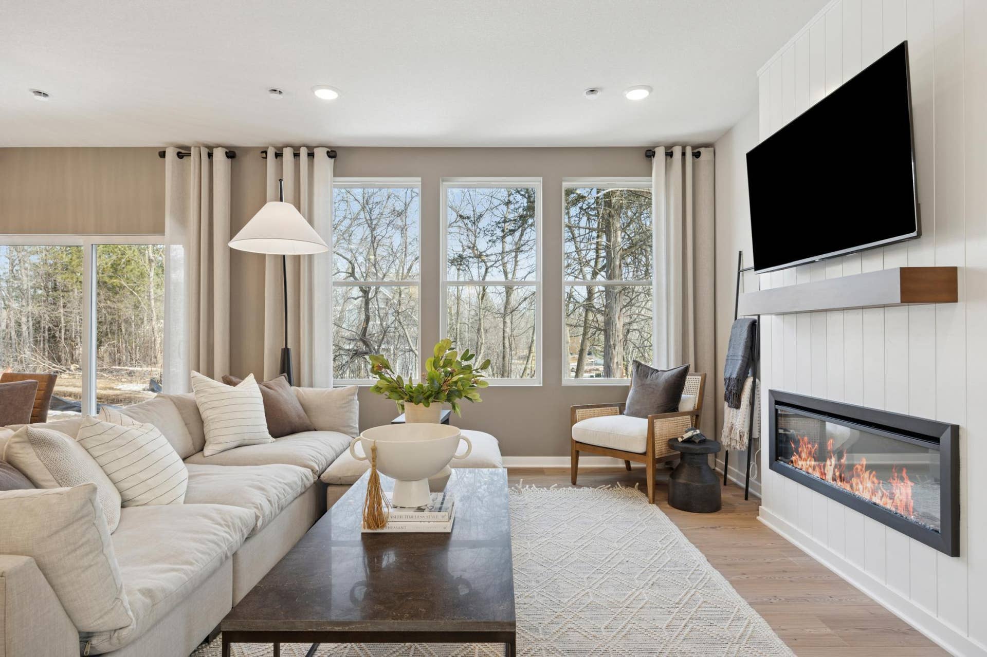 10410 Glacier Lane N, Maple Grove, MN 55369 Cozy electric fireplace