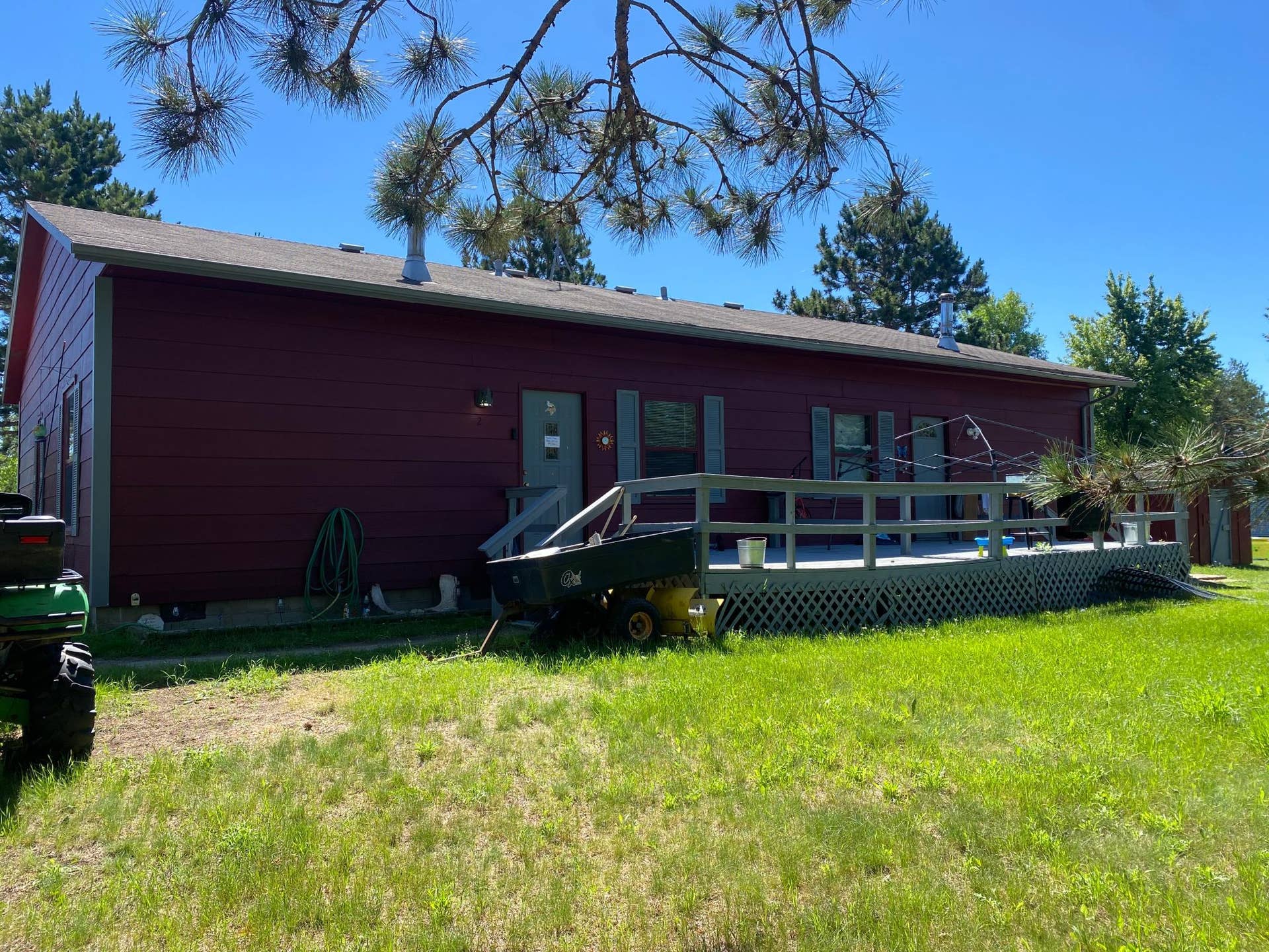 8380 Thompson Court NW, Bemidji, MN 56601 Front Deck