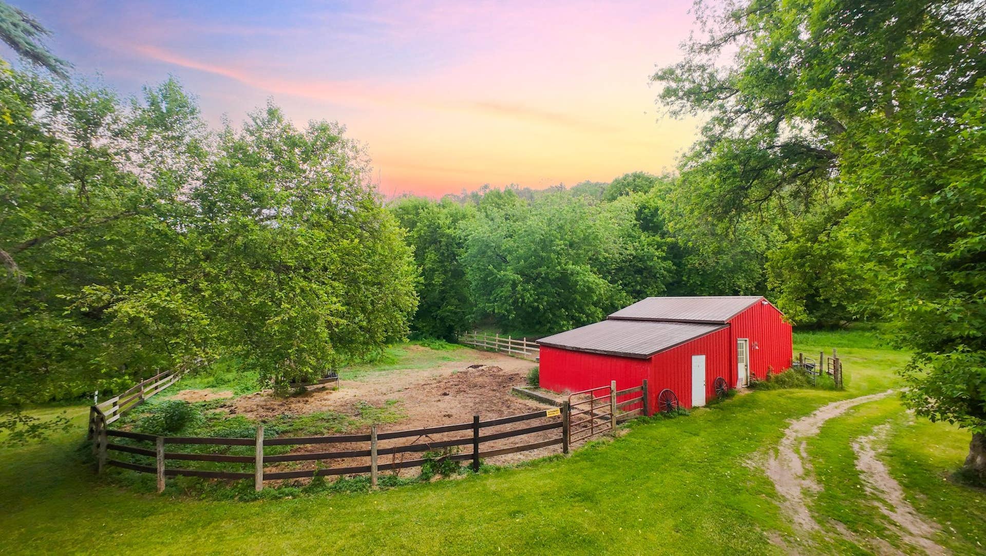 View of horse area