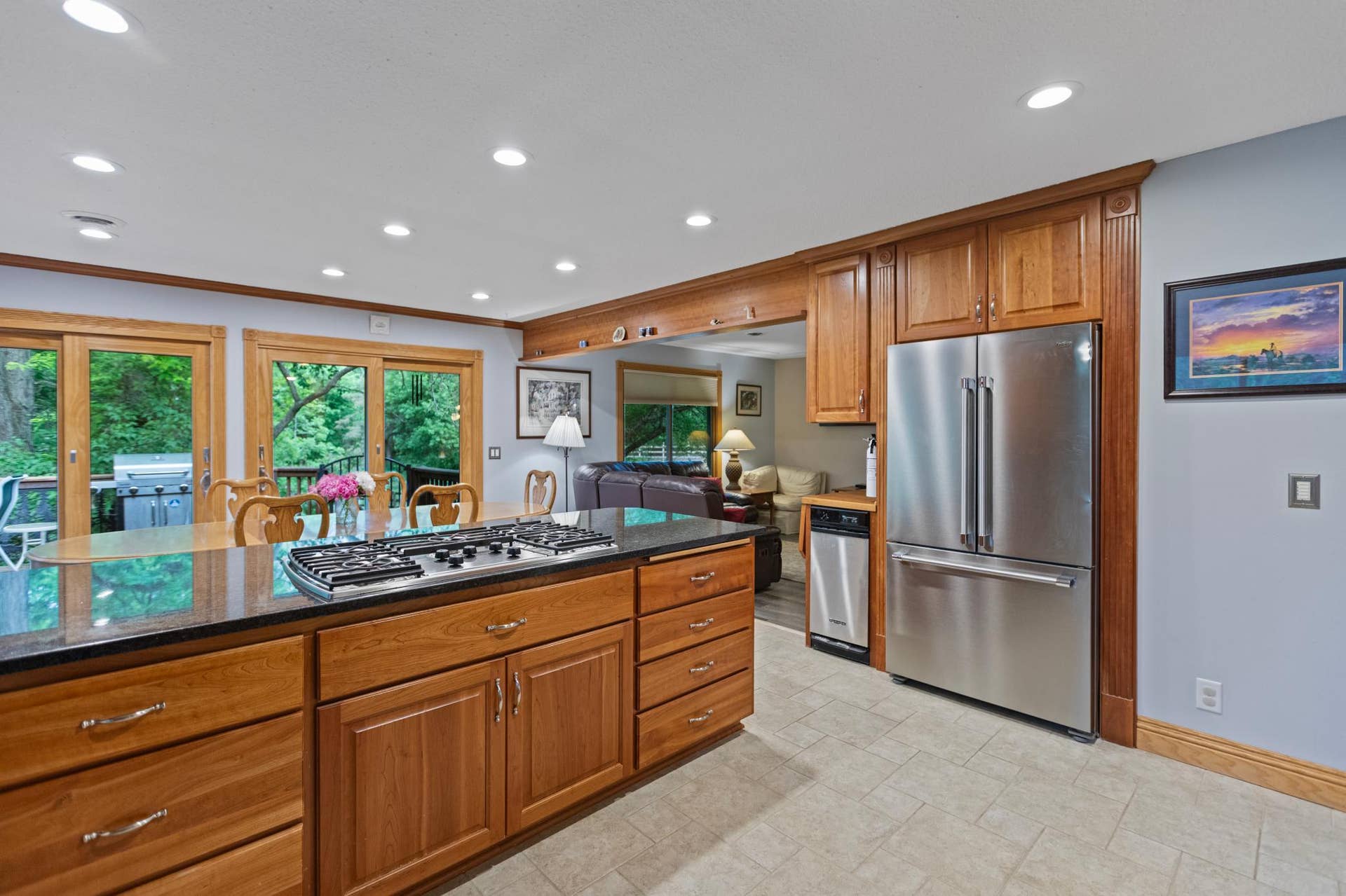 Kitchen and dining