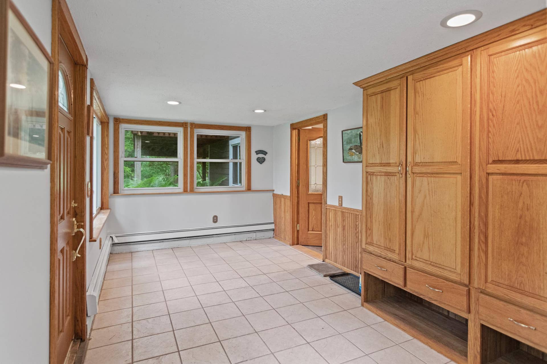 Entry for in-law unit
