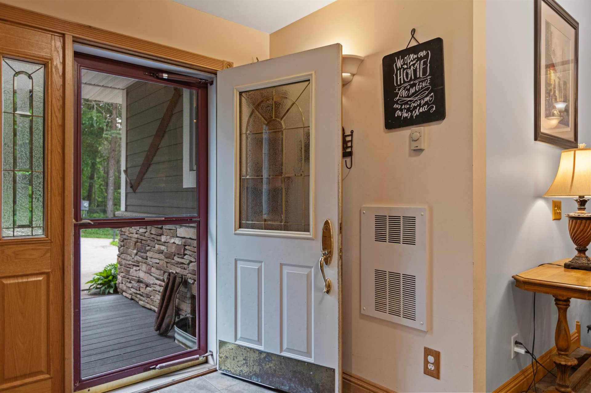 Front entry