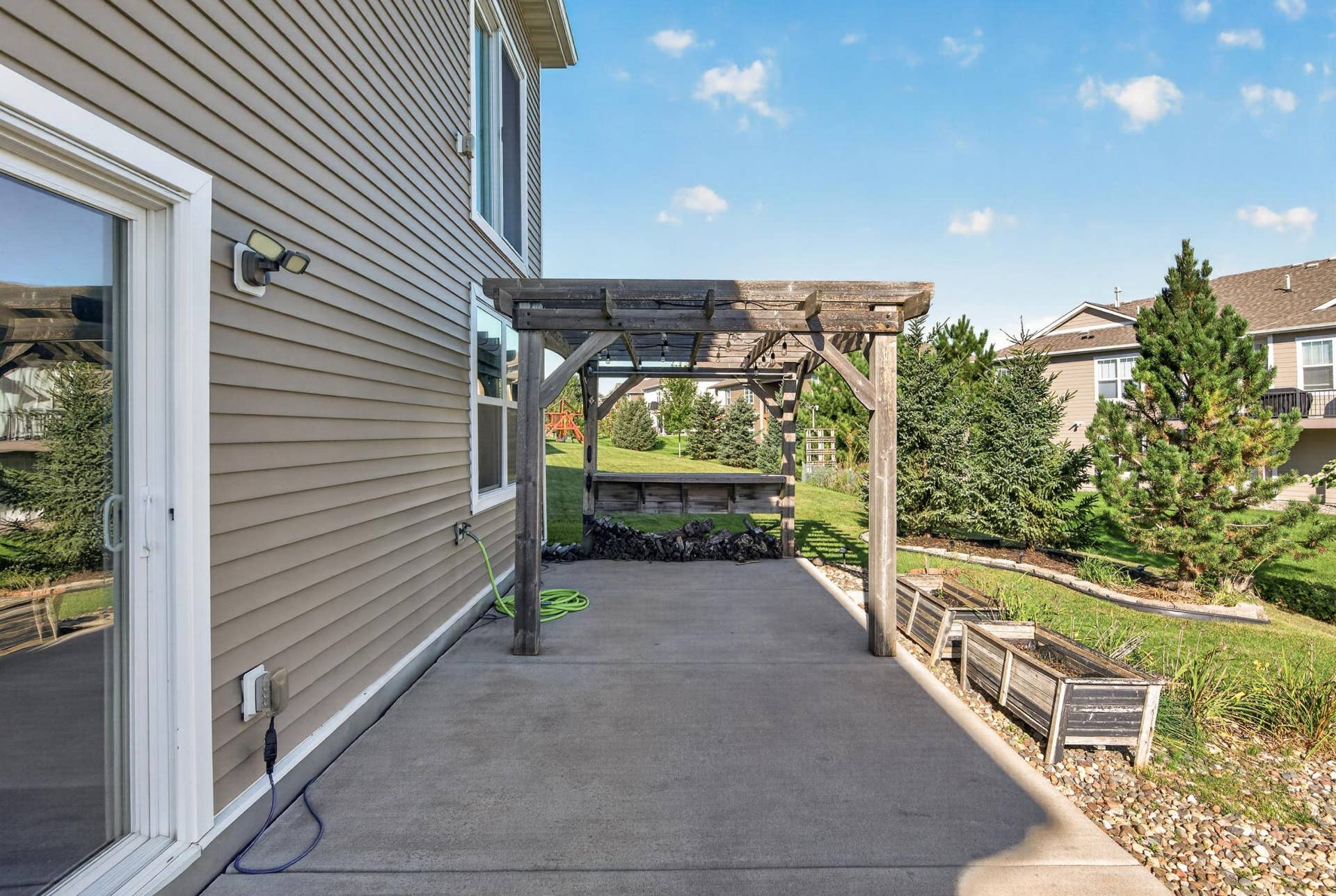 Patio with pergola