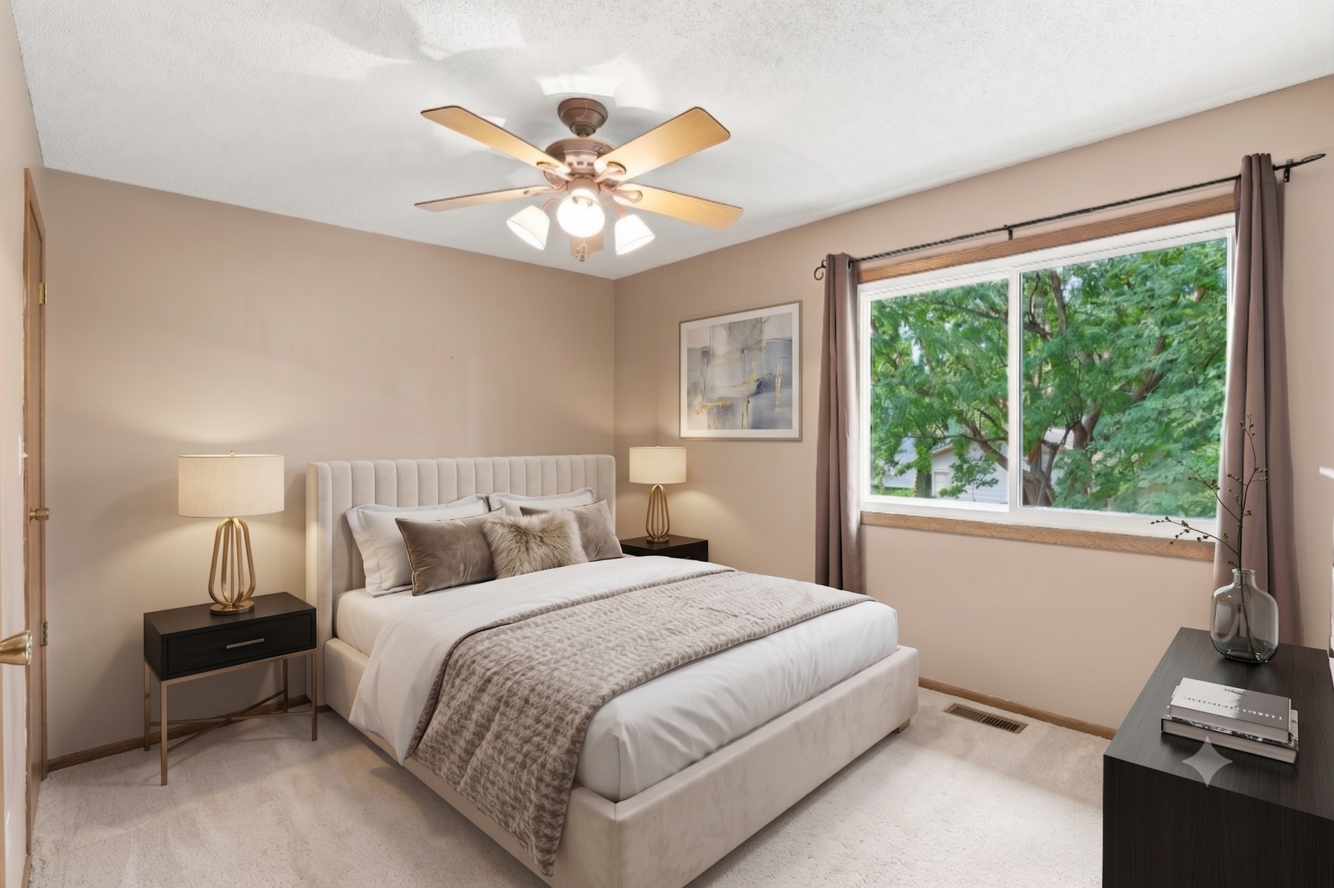 6649 Buckingham Road, Woodbury, MN 55125 Primary Bedroom 6649 Buckingham Rd Woodbury MN 55125 Virtually Staged .png