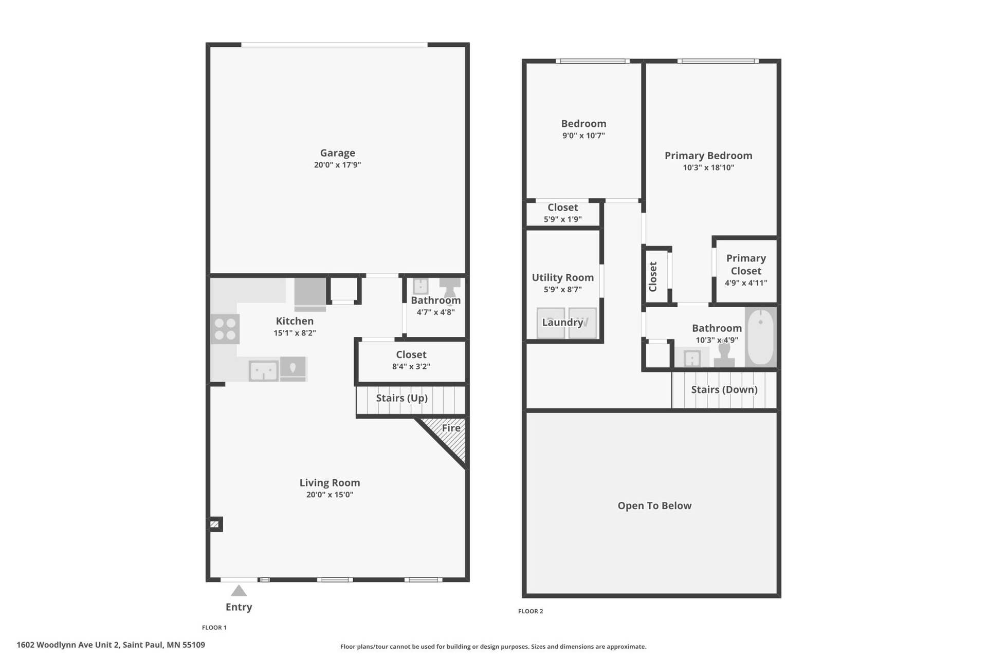 1602 Woodlynn Avenue, #2, Maplewood, MN 55109 1602 Floor Plan.jpg
