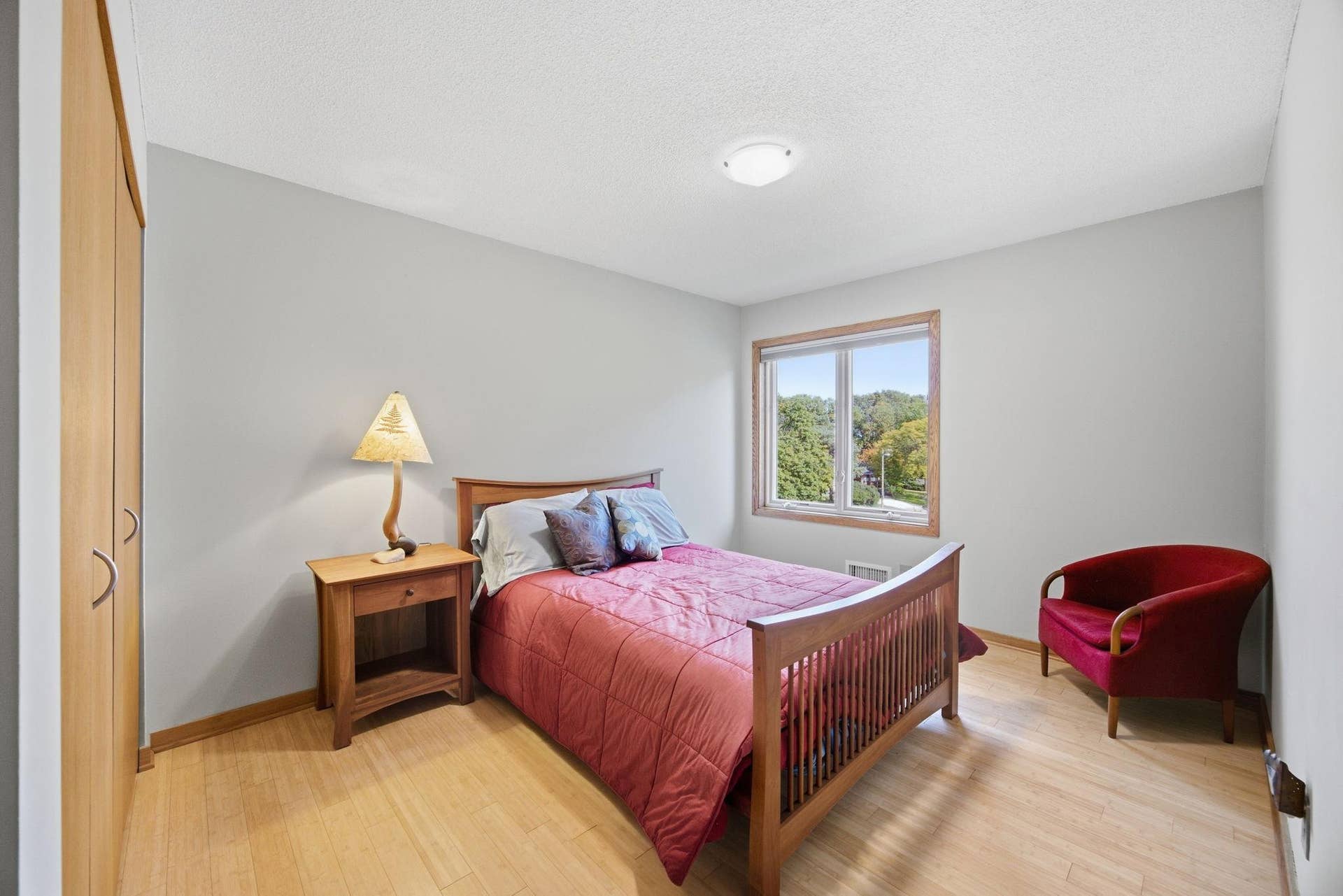 26- 2nd Bedroom. with bamboo floors.