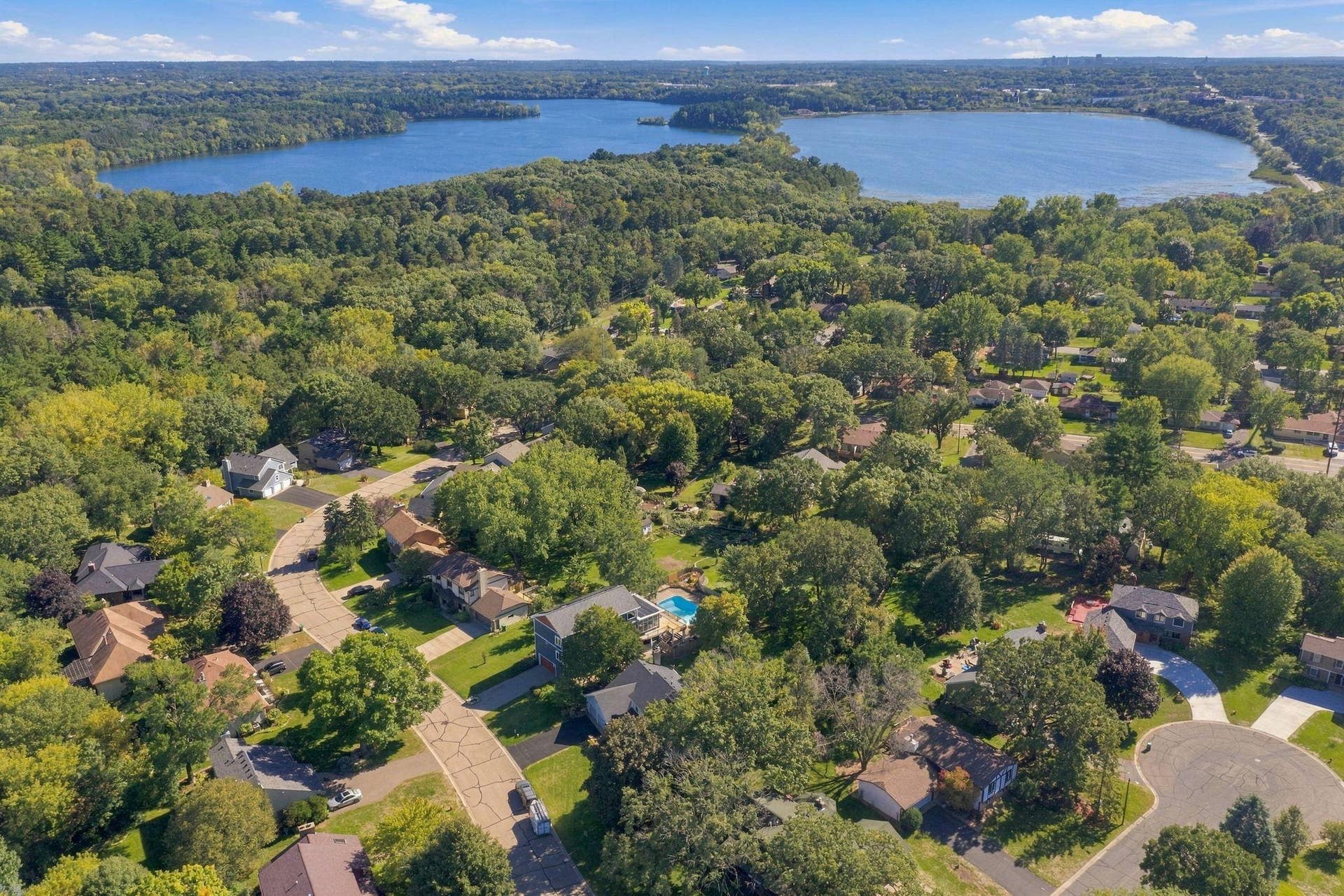 Another view of the neighborhood from the Drone.