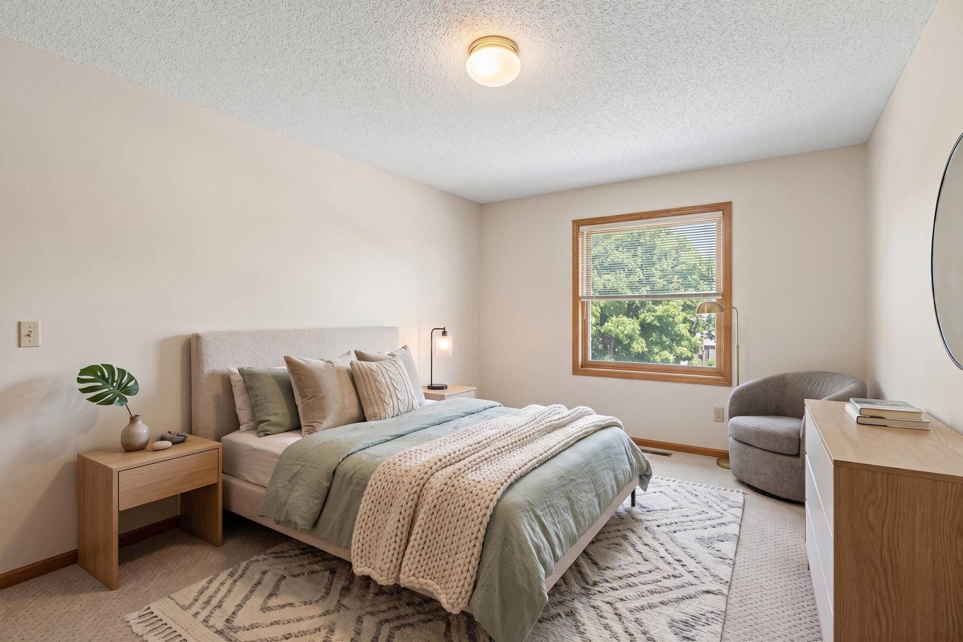 1781 Brighton Trail, Woodbury, MN 55125 Upper Bedroom #3 - Virtually Staged