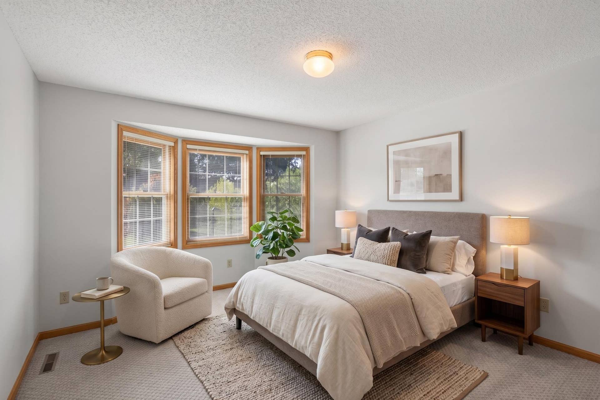1781 Brighton Trail, Woodbury, MN 55125 Upper Bedroom #2 - Virtually Staged