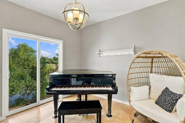 936 Harvest Drive SW, Lonsdale, MN 55046 Main Floor Flex Room for Home Office, Music Room etc.