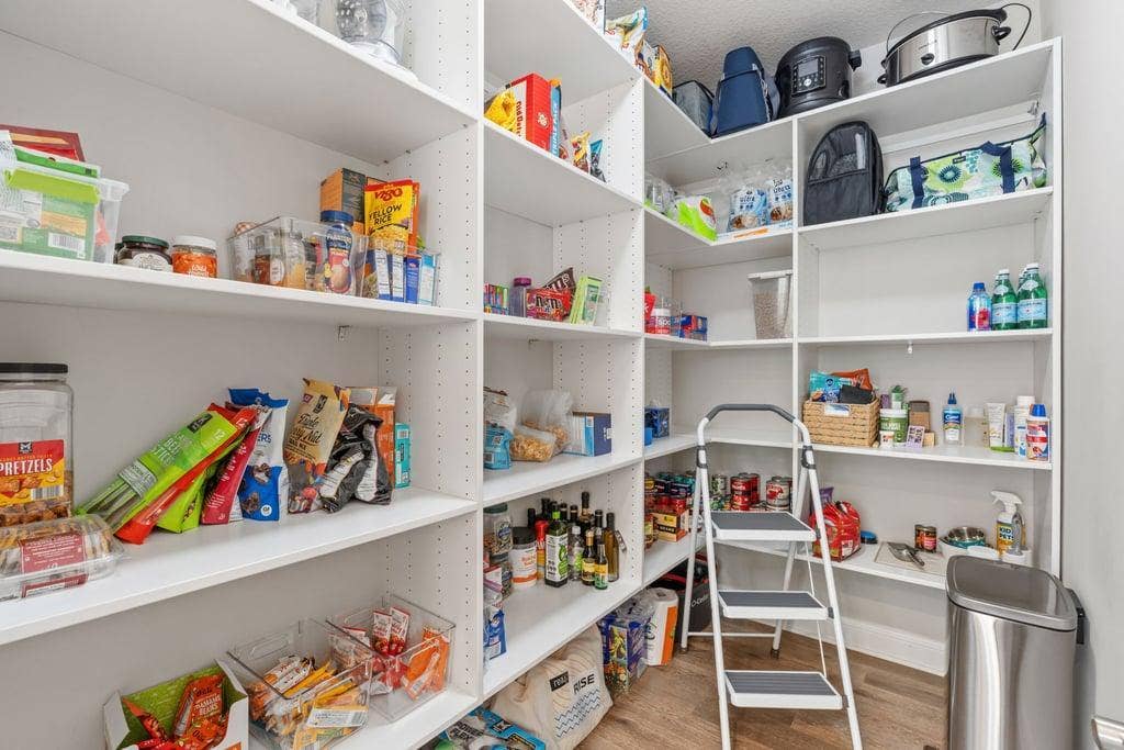 Giant, walk-in pantry!