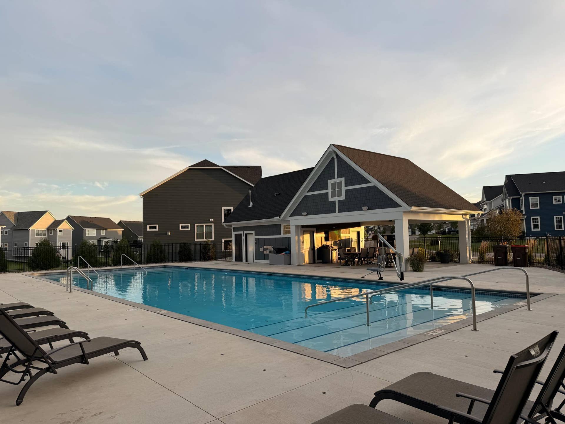 Beautiful community pool right around the corner!