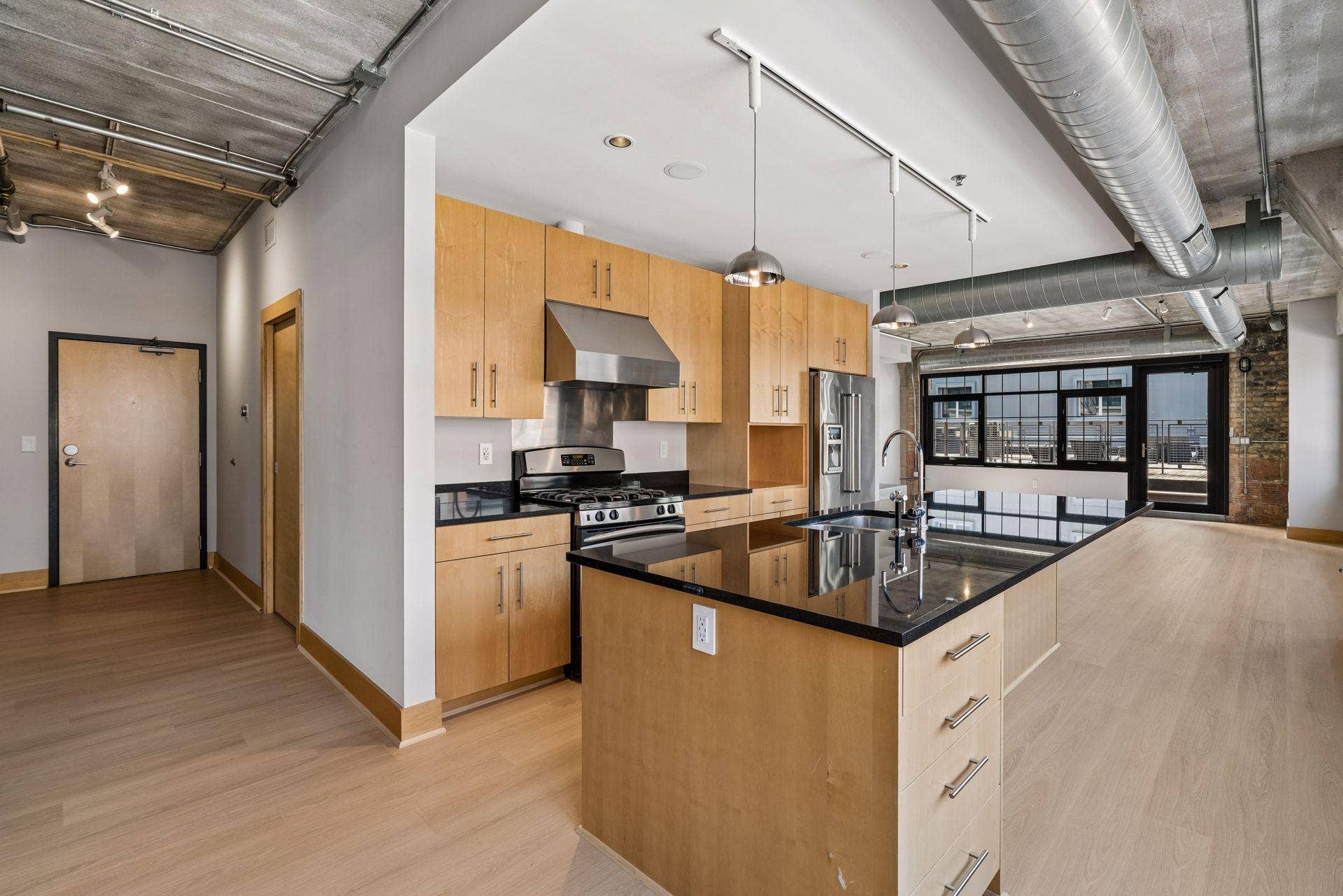 525 3rd Street N, #314, 59, Minneapolis, MN 55401 Fabulous kitchen with large island and expansive windows