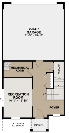 8780 Island Trail Echo N, #A, Lake Elmo, MN 55001 Capri End Unit Lower Level With Finished Rec Room