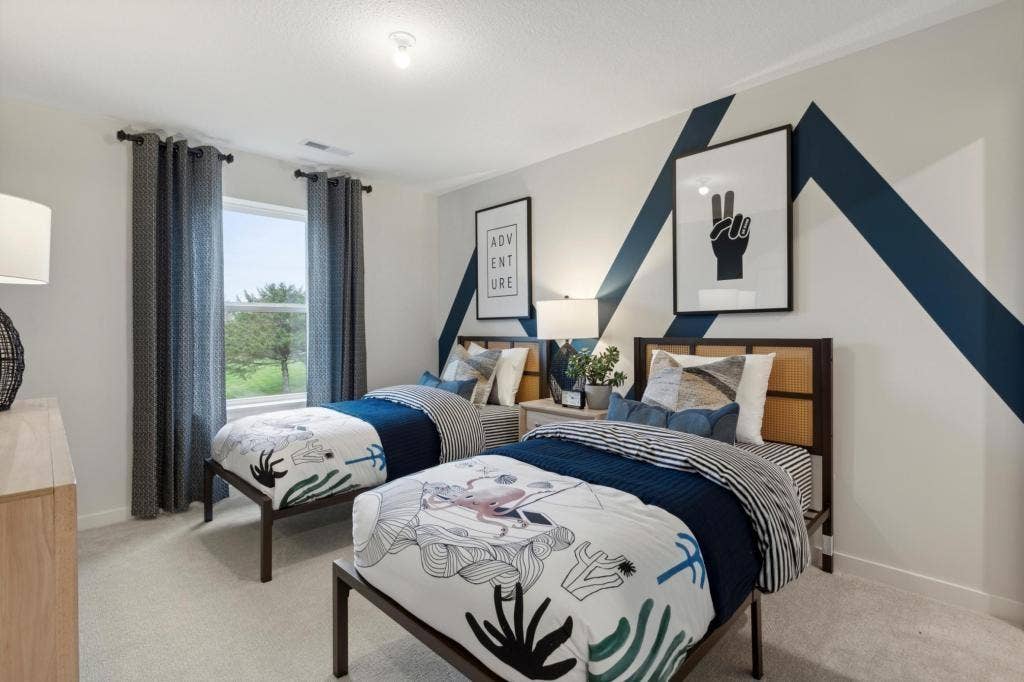 4633 Island Park Drive, Woodbury, MN 55129 Photo is of a Mercer model home.