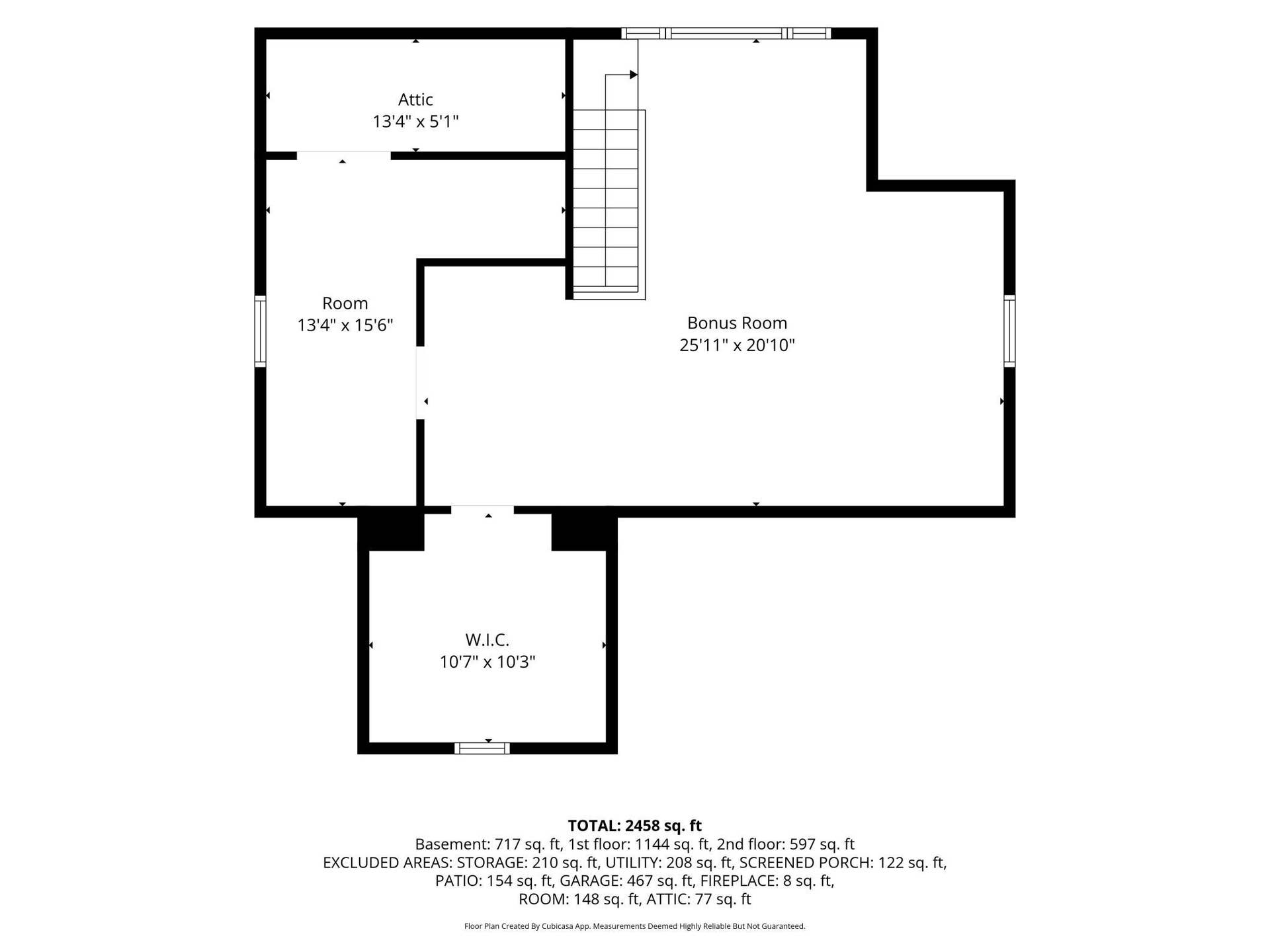 680 Mount Curve Boulevard, 94, Saint Paul, MN 55116 Upper Level Floorplan