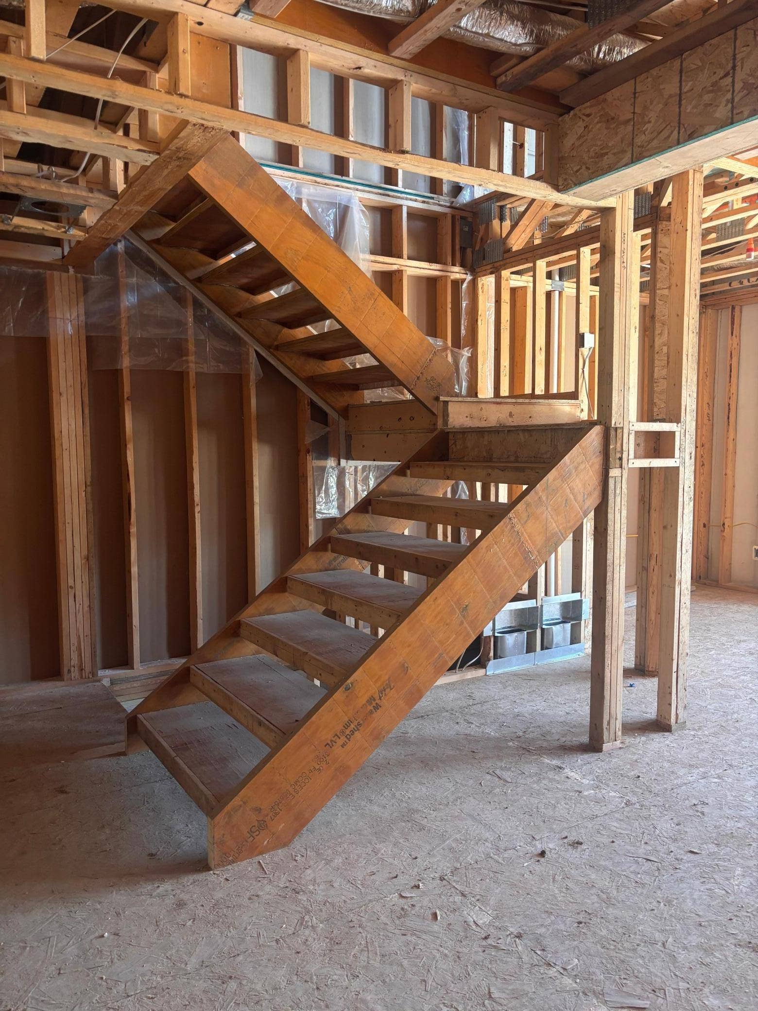 10814 Falling Water Lane, #A, Woodbury, MN 55129 Framed Staircase