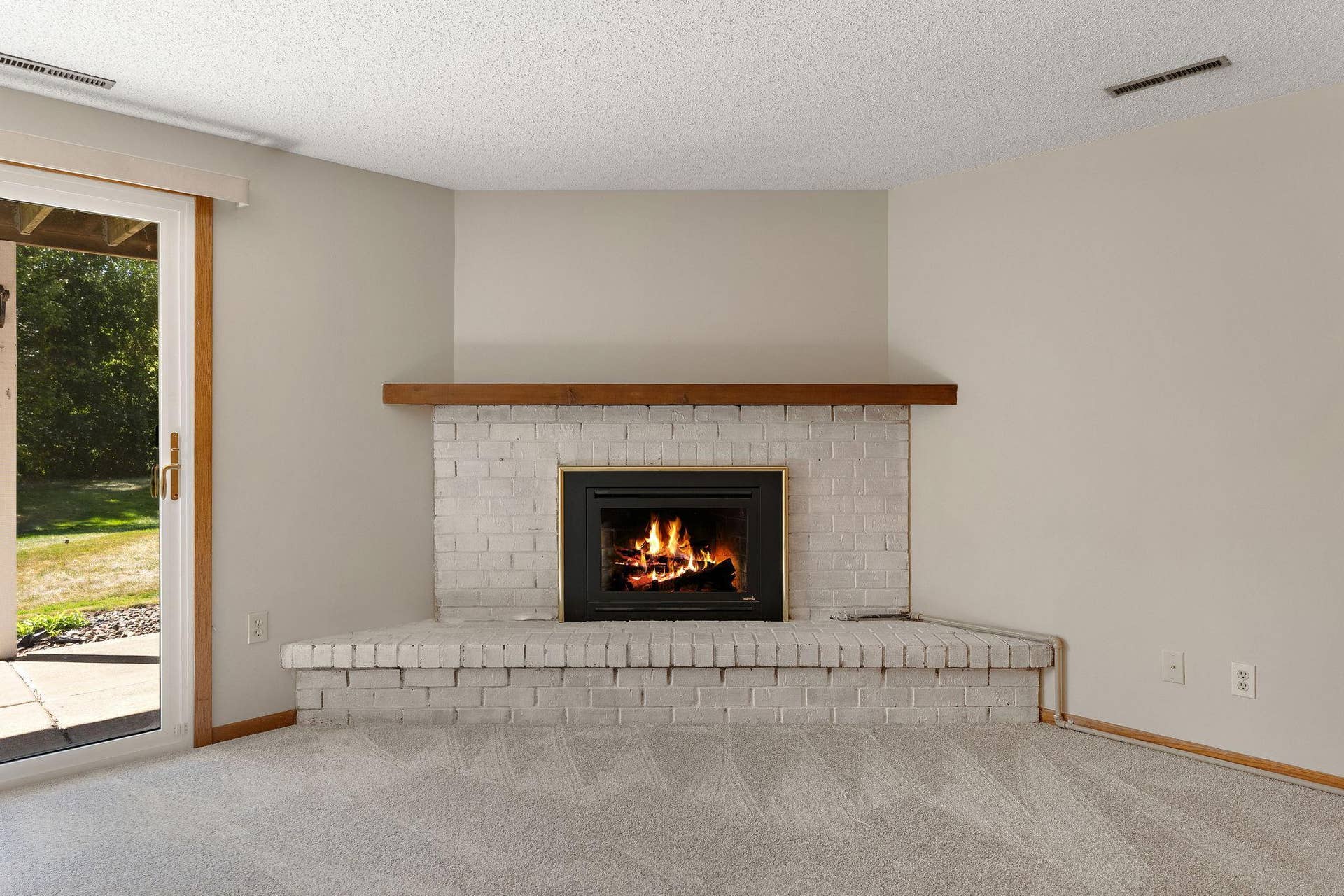 978 Winterberry Drive, Woodbury, MN 55125 Gas fireplace - whitewashed brick
