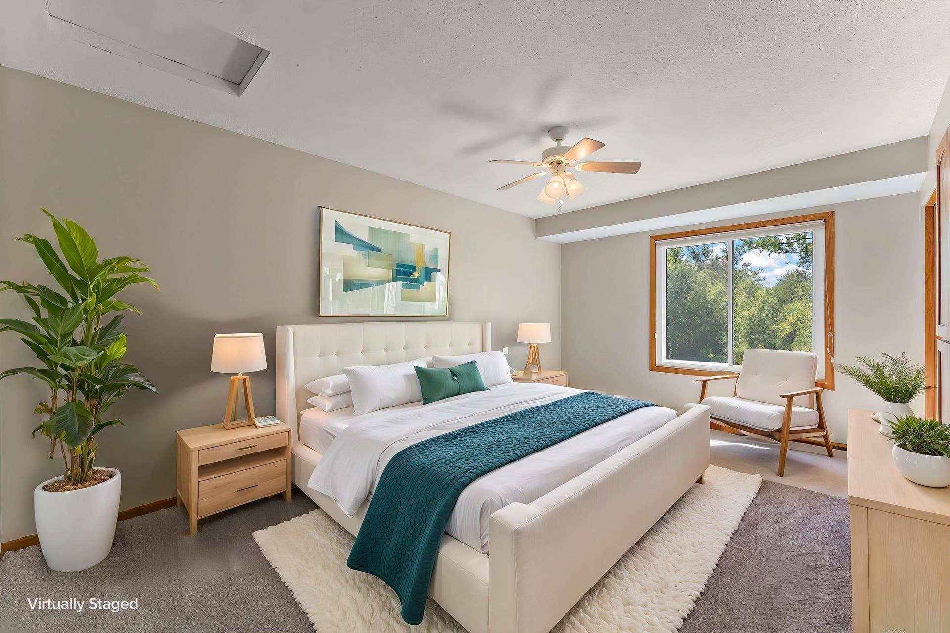 978 Winterberry Drive, Woodbury, MN 55125 Virtually staged bedroom