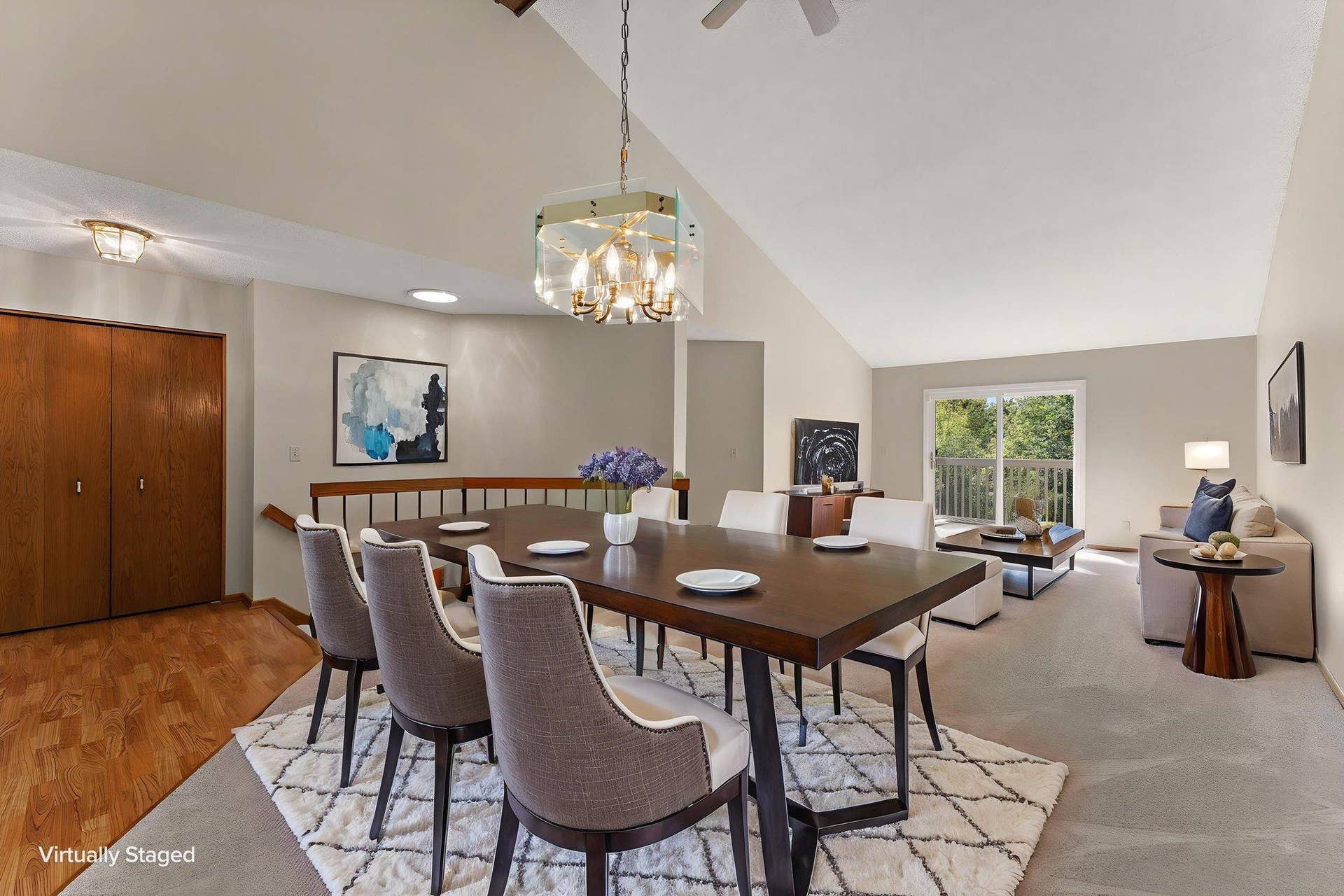 978 Winterberry Drive, Woodbury, MN 55125 Virtually staged dining/living room