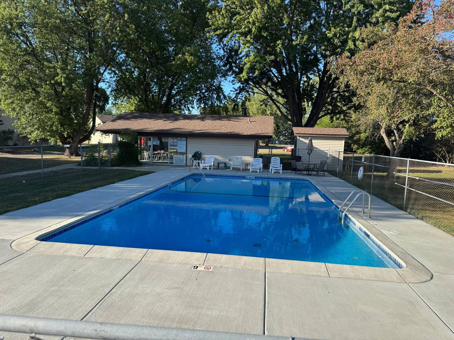 11012 Trail West Road, Bloomington, MN 55437 Pool for residents.