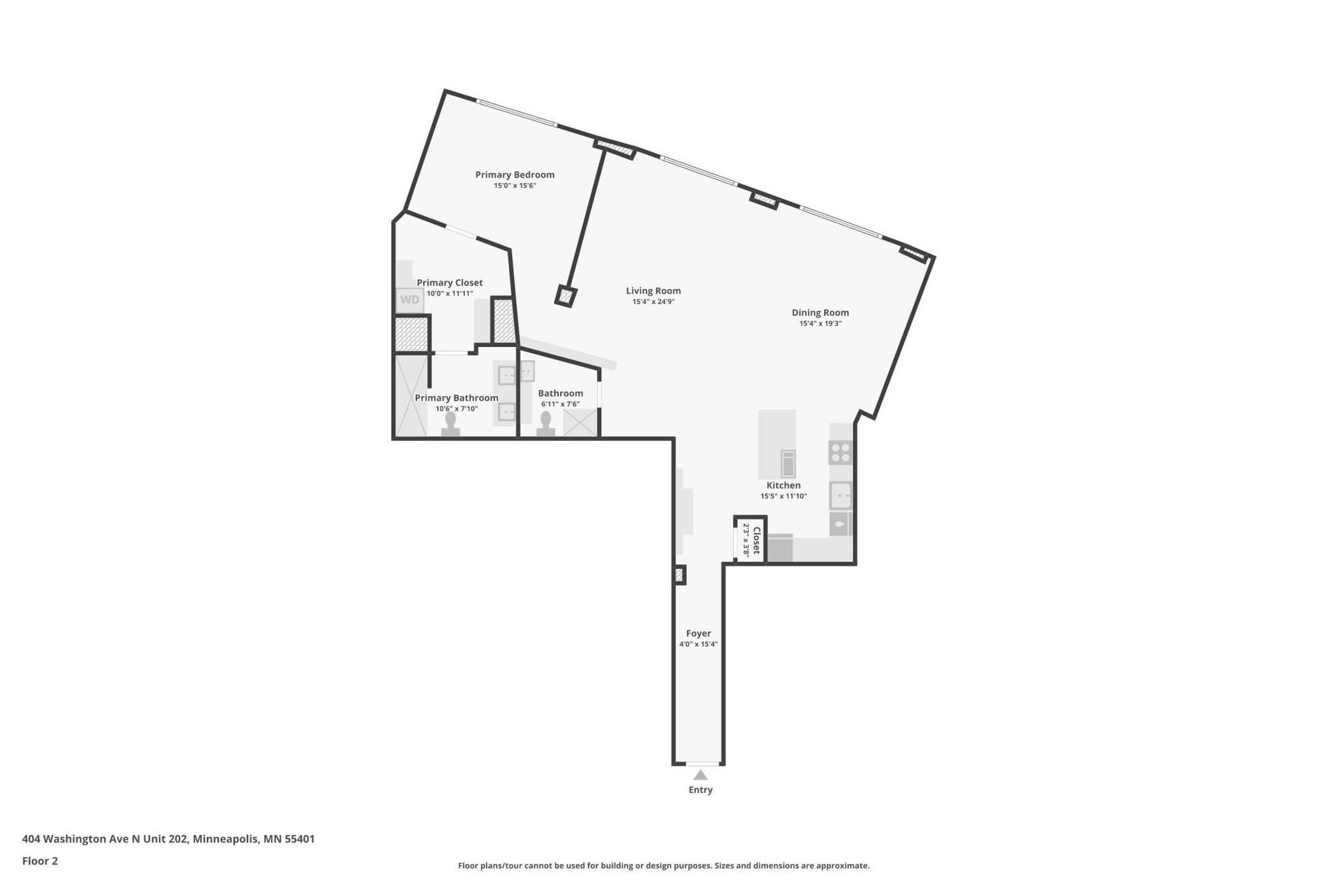404 Washington Avenue N, #202, 59, Minneapolis, MN 55401