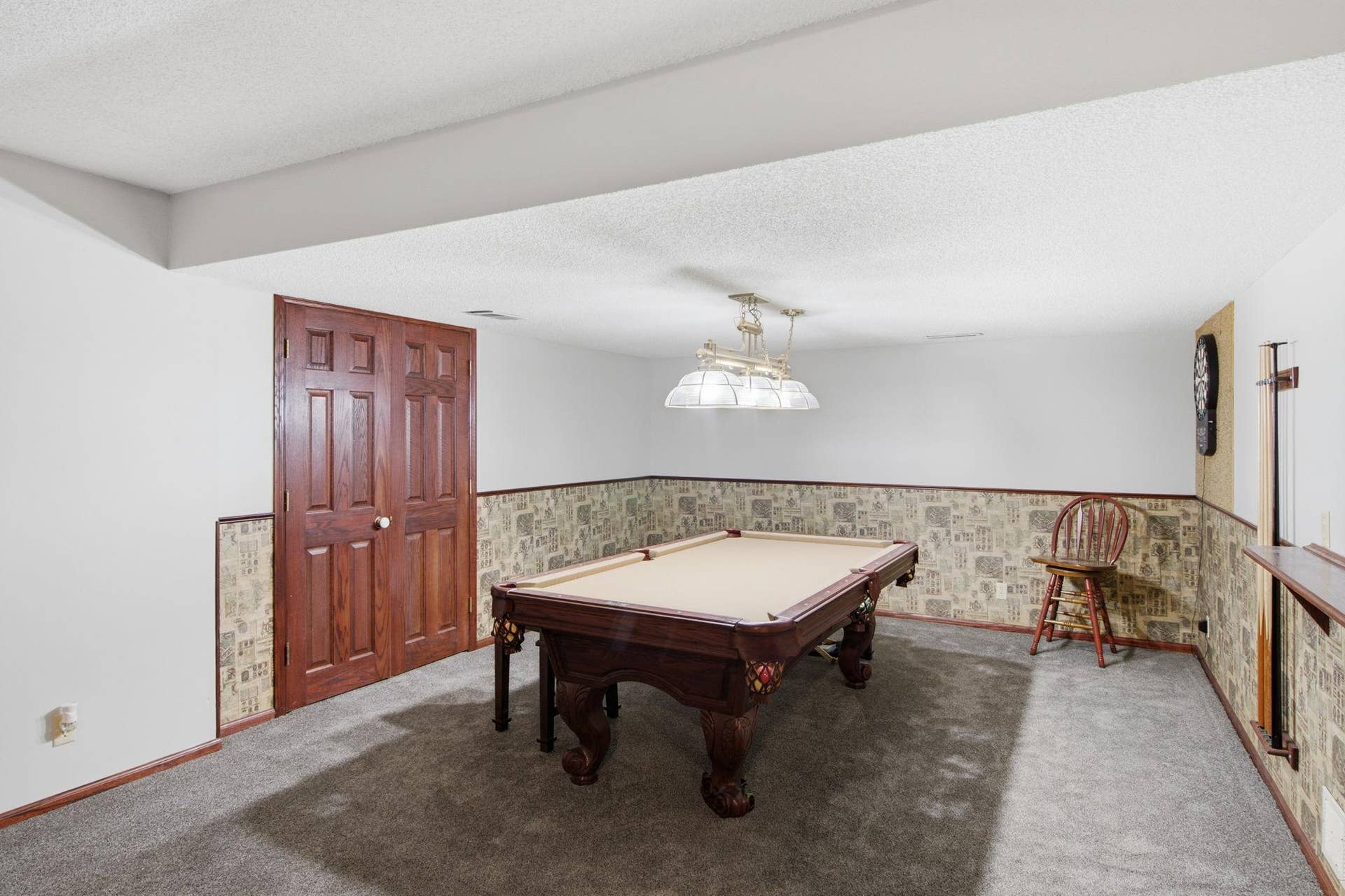 5994 425th St - Lower Level Billiard Room with Large Recreation Room