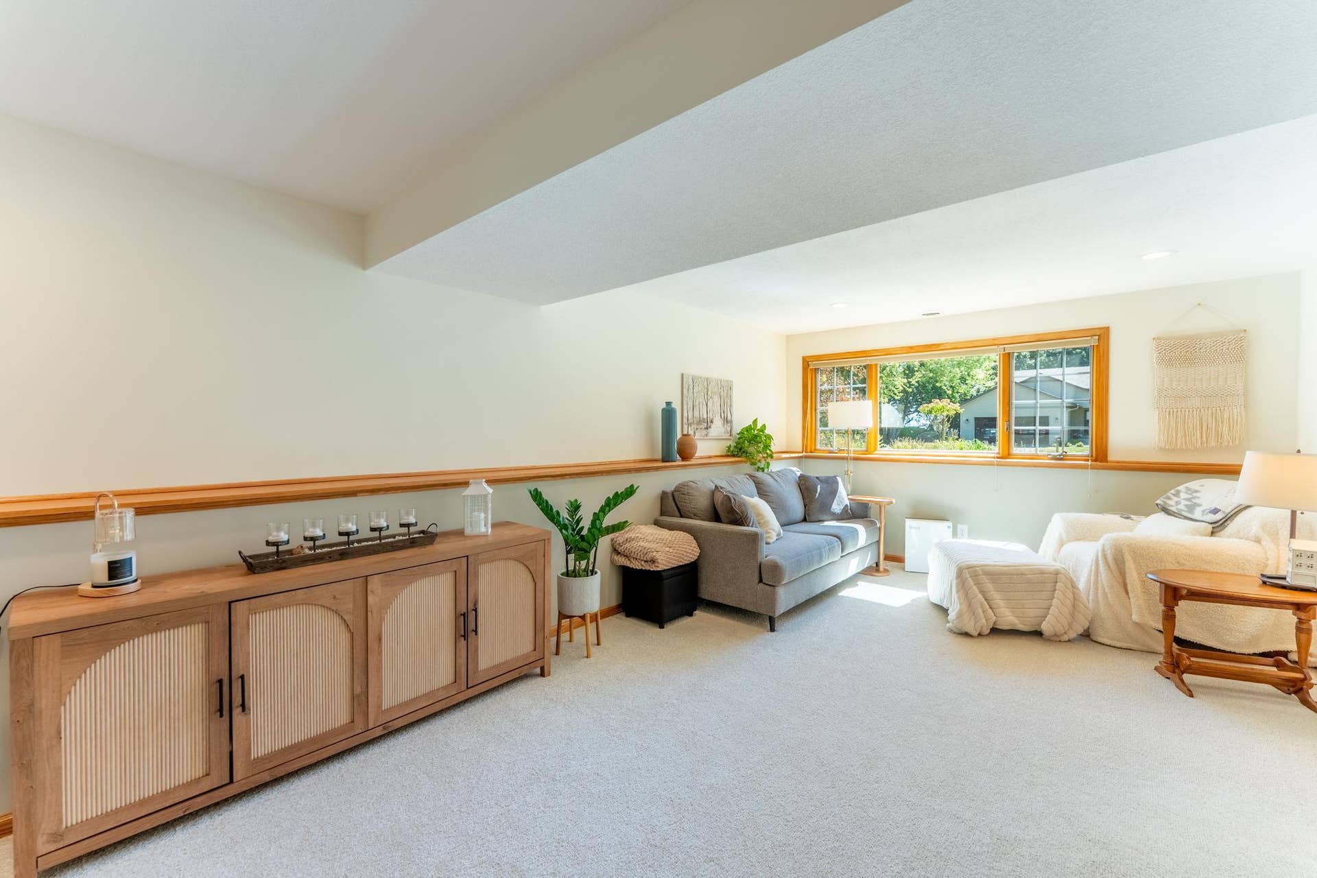 14250 55th Street N, Stillwater, MN 55082 Lower level family room also has large look out windows.