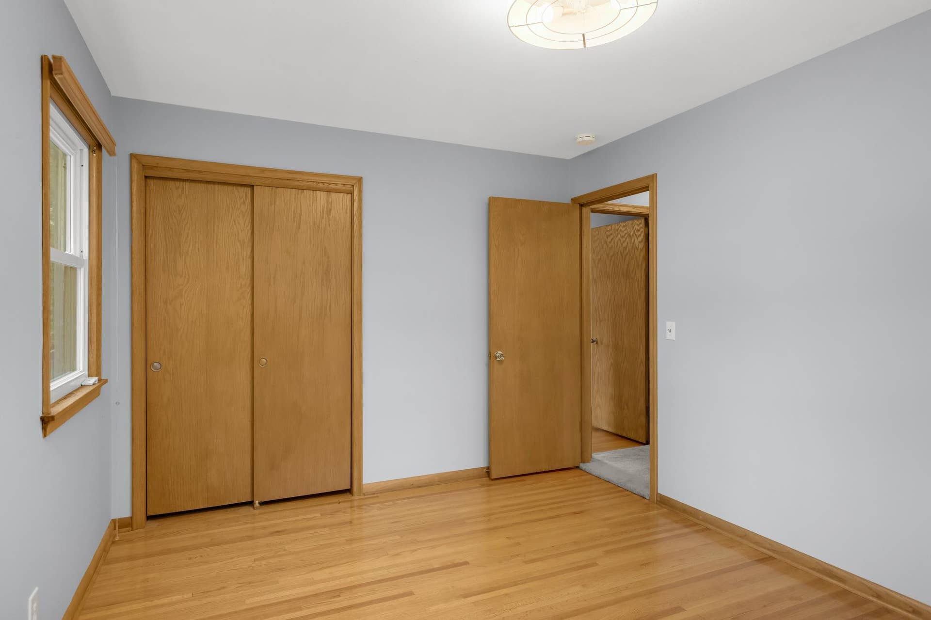 3829 Oak Street N, Brooklyn Center, MN 55429 The bedrooms feature spacious closets, new lighting, fresh paint, and hardwood floors.