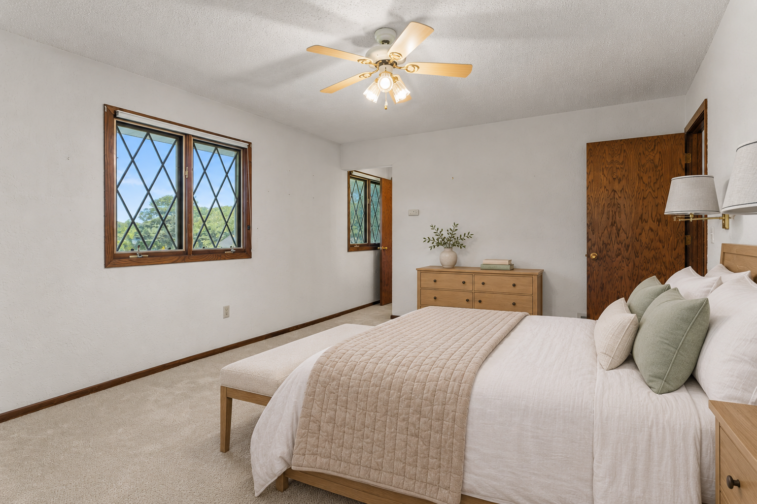 8989 Lake Jane Trail N, Lake Elmo, MN 55042 Primary Bedroom Virtually Staged for Inspiration