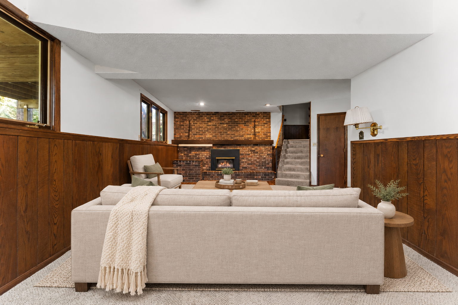 8989 Lake Jane Trail N, Lake Elmo, MN 55042 Family Room Virtually Staged for Inspiration