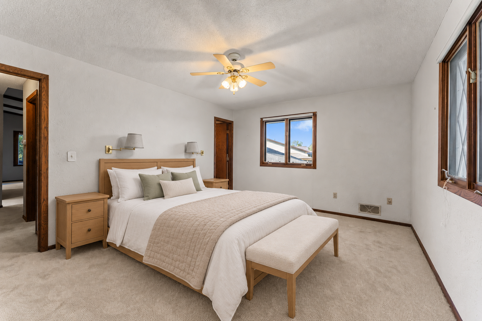8989 Lake Jane Trail N, Lake Elmo, MN 55042 Primary Bedroom Virtually Staged for Inspiration