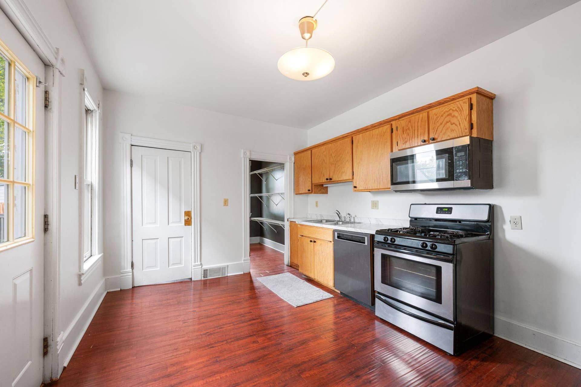 3010 Tyler Street NE, 2, Minneapolis, MN 55418 Updated kitchen in the 3-bedroom unit. Oven has been replaced since photos were taken.