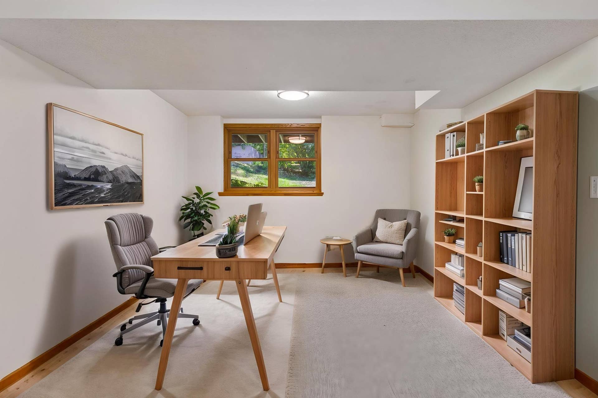 2215 Lincoln Street NE, 87, Minneapolis, MN 55418 Lower level office or game room next to family room - virtually staged