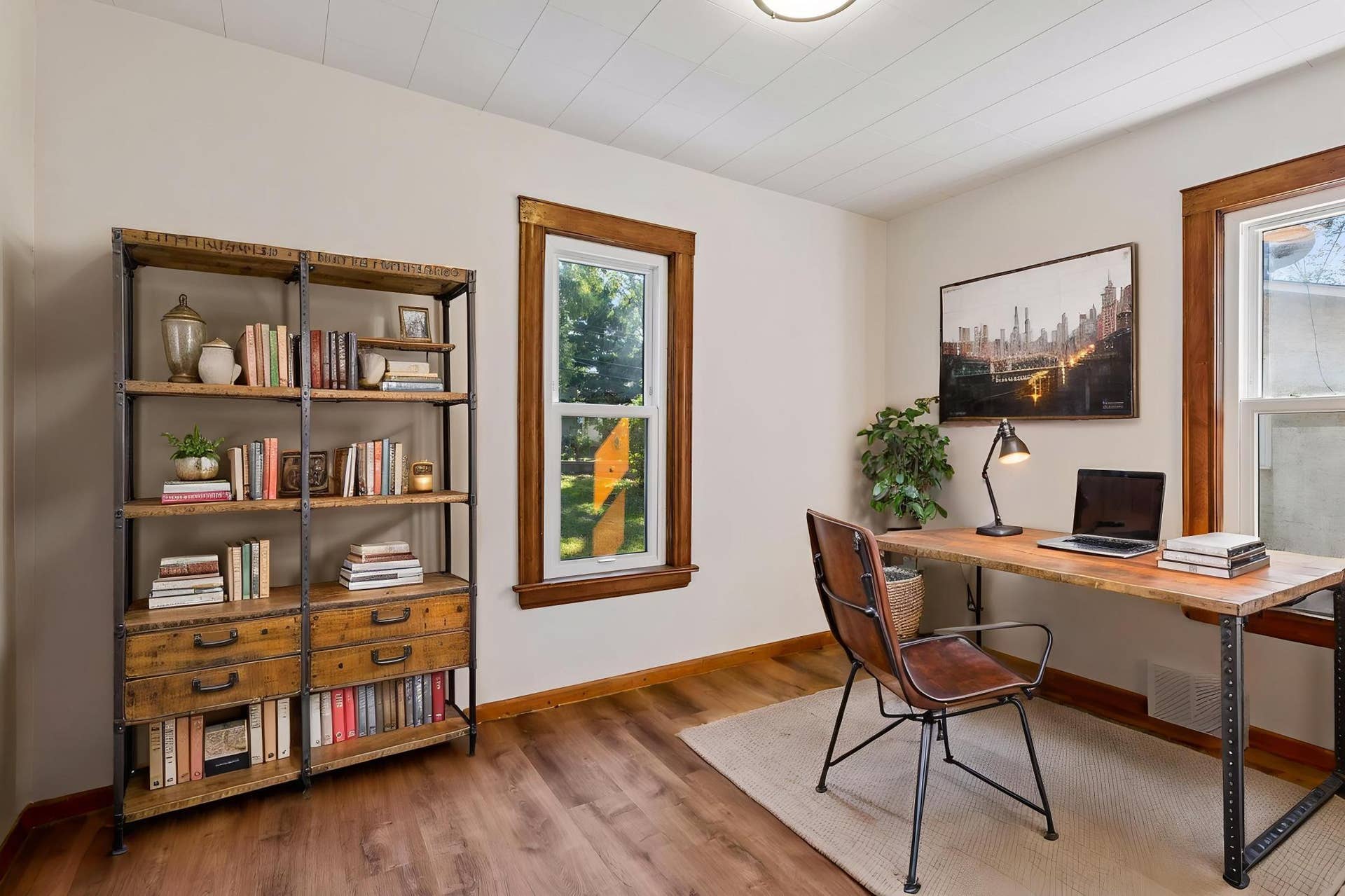 2219 Lincoln Street NE, 87, Minneapolis, MN 55418 Main floor office or bedroom - Virtually staged