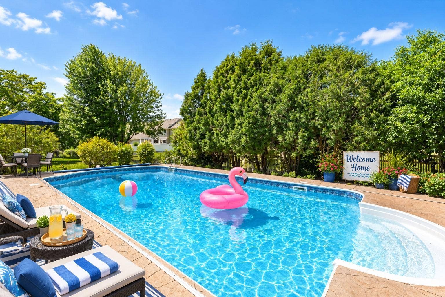 Summer pool party!