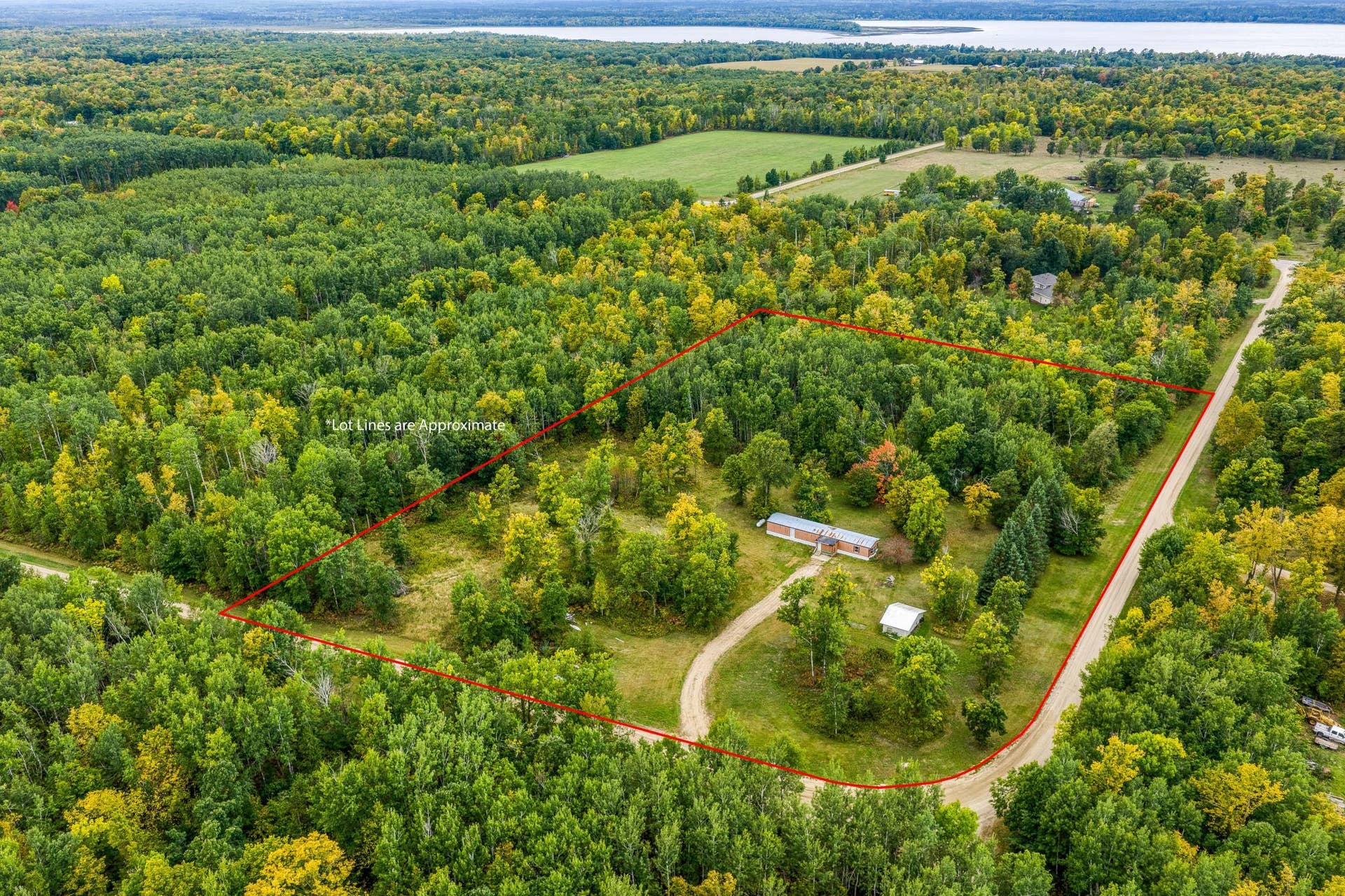 23099 512th Street, Bemidji, MN 56601 Approximate lot lines