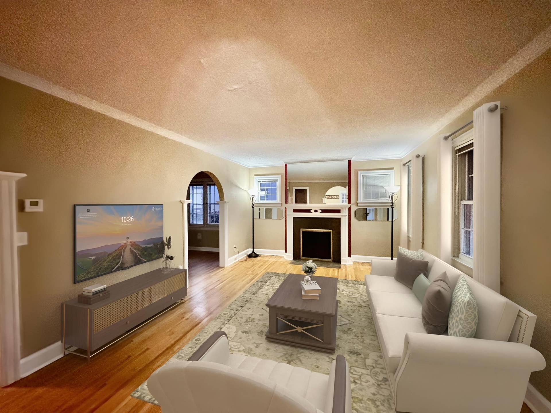 96 Mounds Boulevard, 90, Saint Paul, MN 55106 Spacious living room, hardwood floors!
