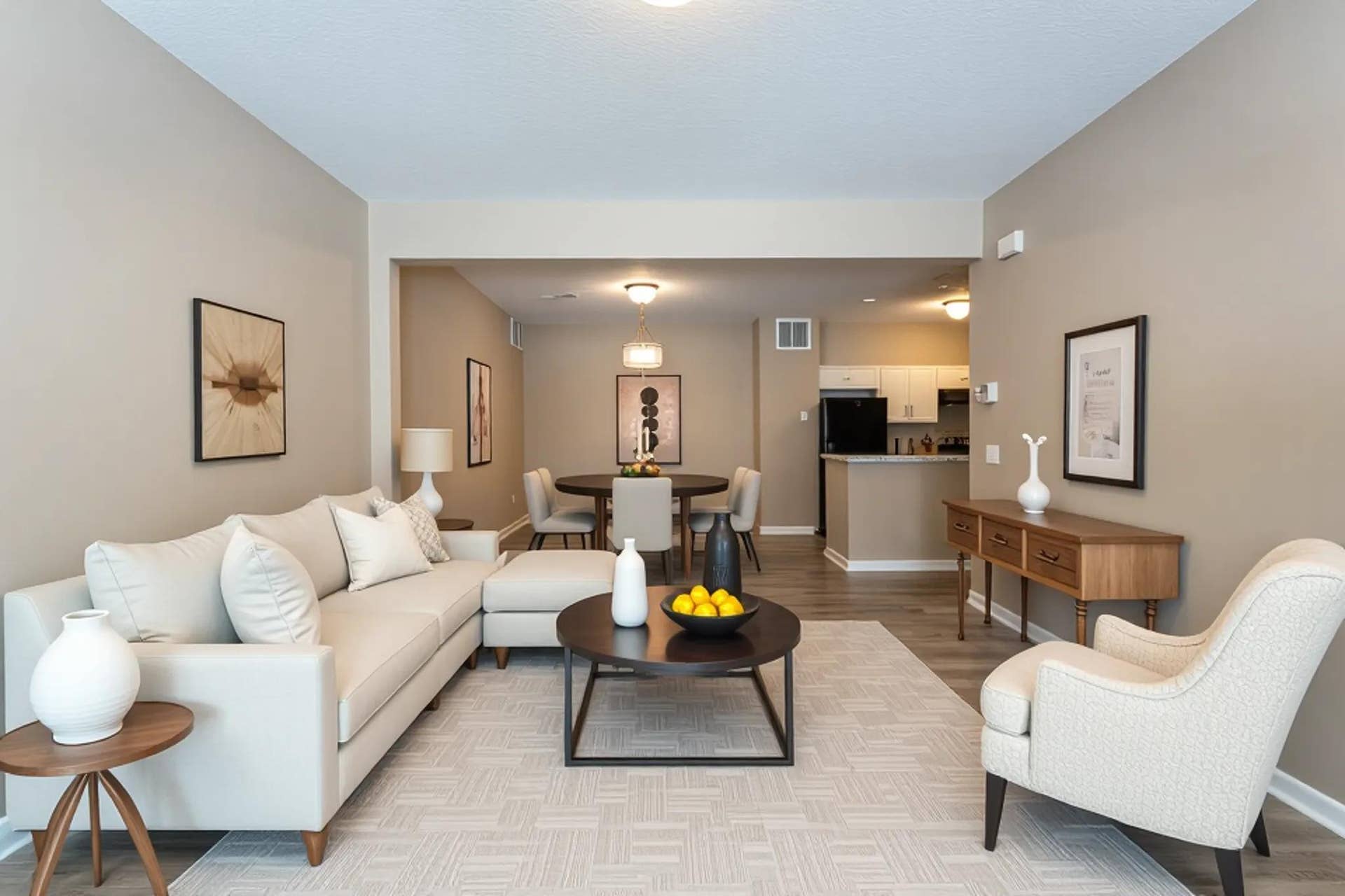 3371 Hazel Trail, #B, Woodbury, MN 55129 Virtually Staged Living + Dining