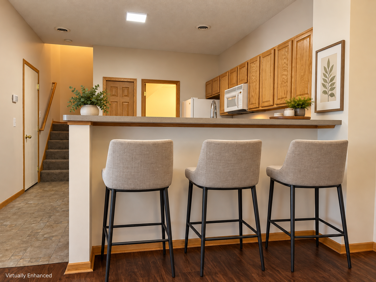 18092 69th Place N, Maple Grove, MN 55311 Breakfast Bar - Virtually Staged