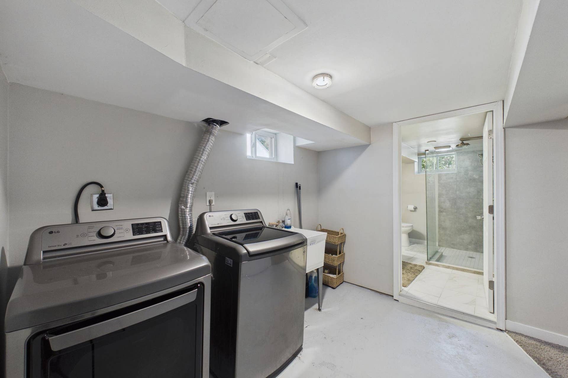 2359 Victoria Street N, Roseville, MN 55113 Utility Room with Easy Access to Basement Bathroom