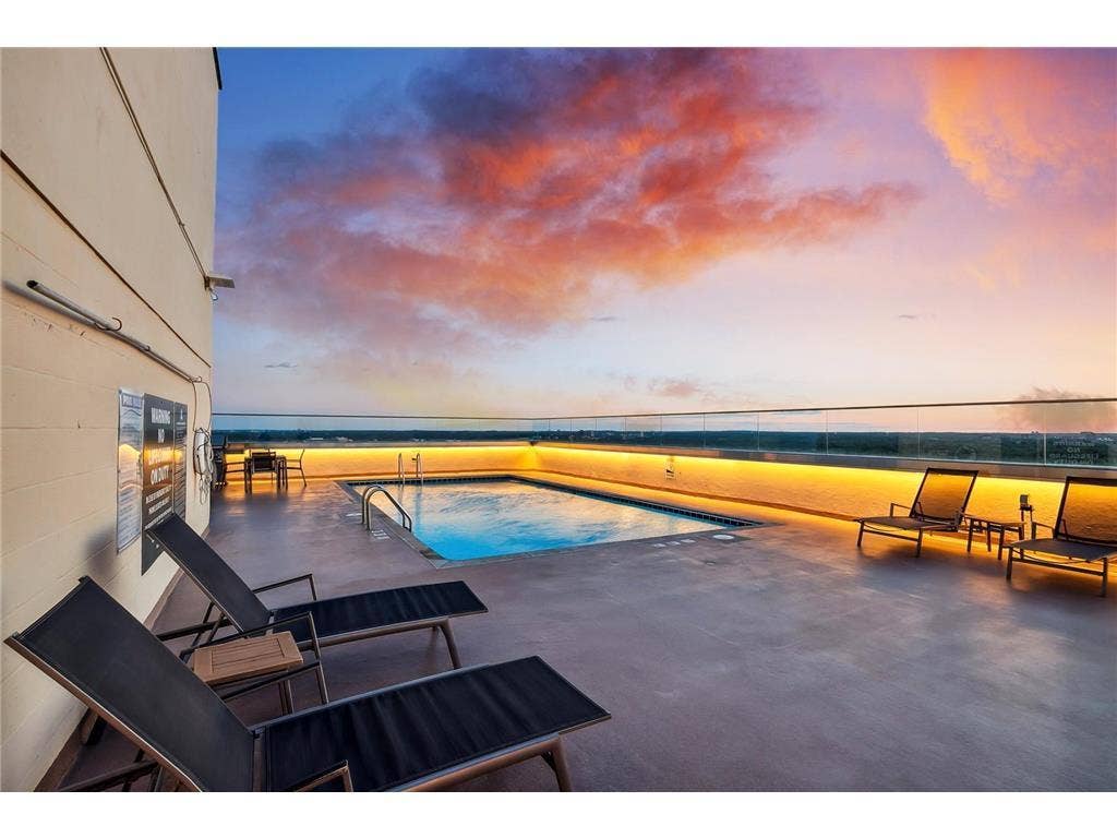 400 Groveland Avenue, #2313, 45, Minneapolis, MN 55403 Summit House rooftop pool sunset.jpeg