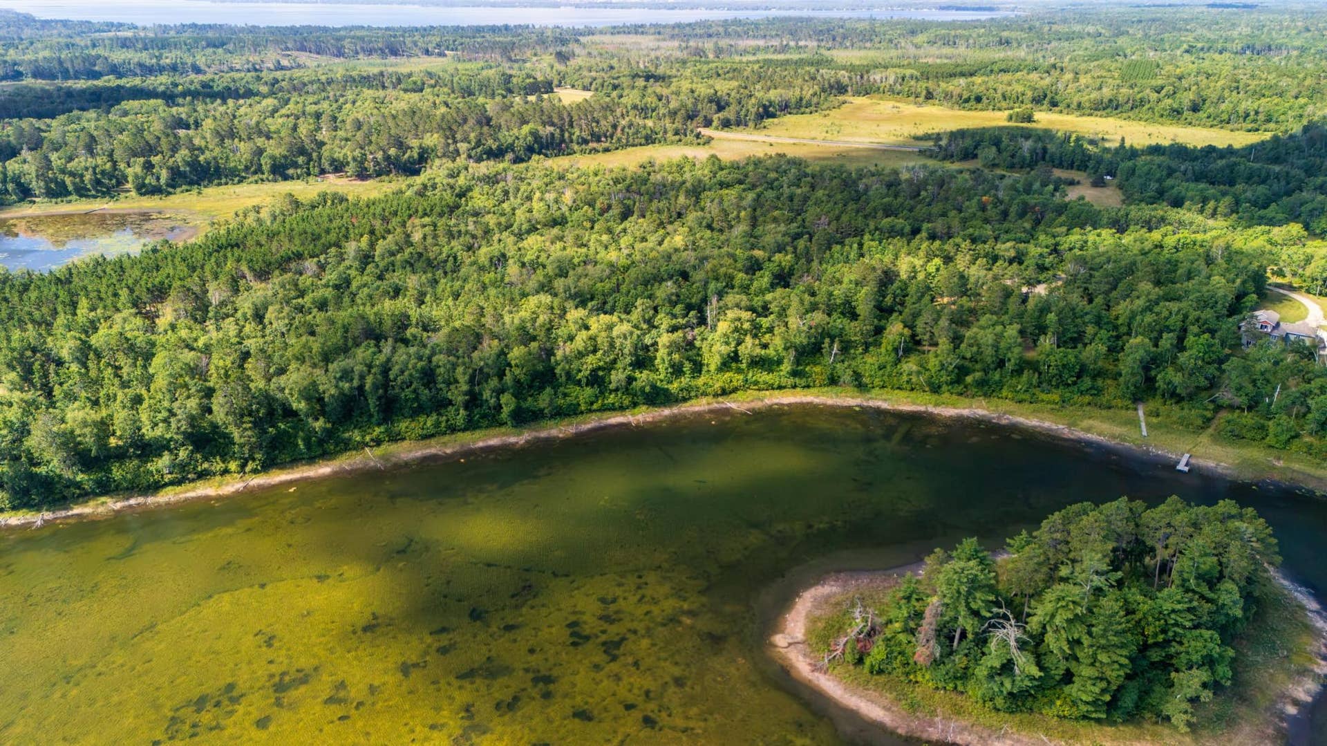 Lot 9 Park Preserve Trail NE, Bemidji, MN 56601 Button Lake Shoreline.jpeg