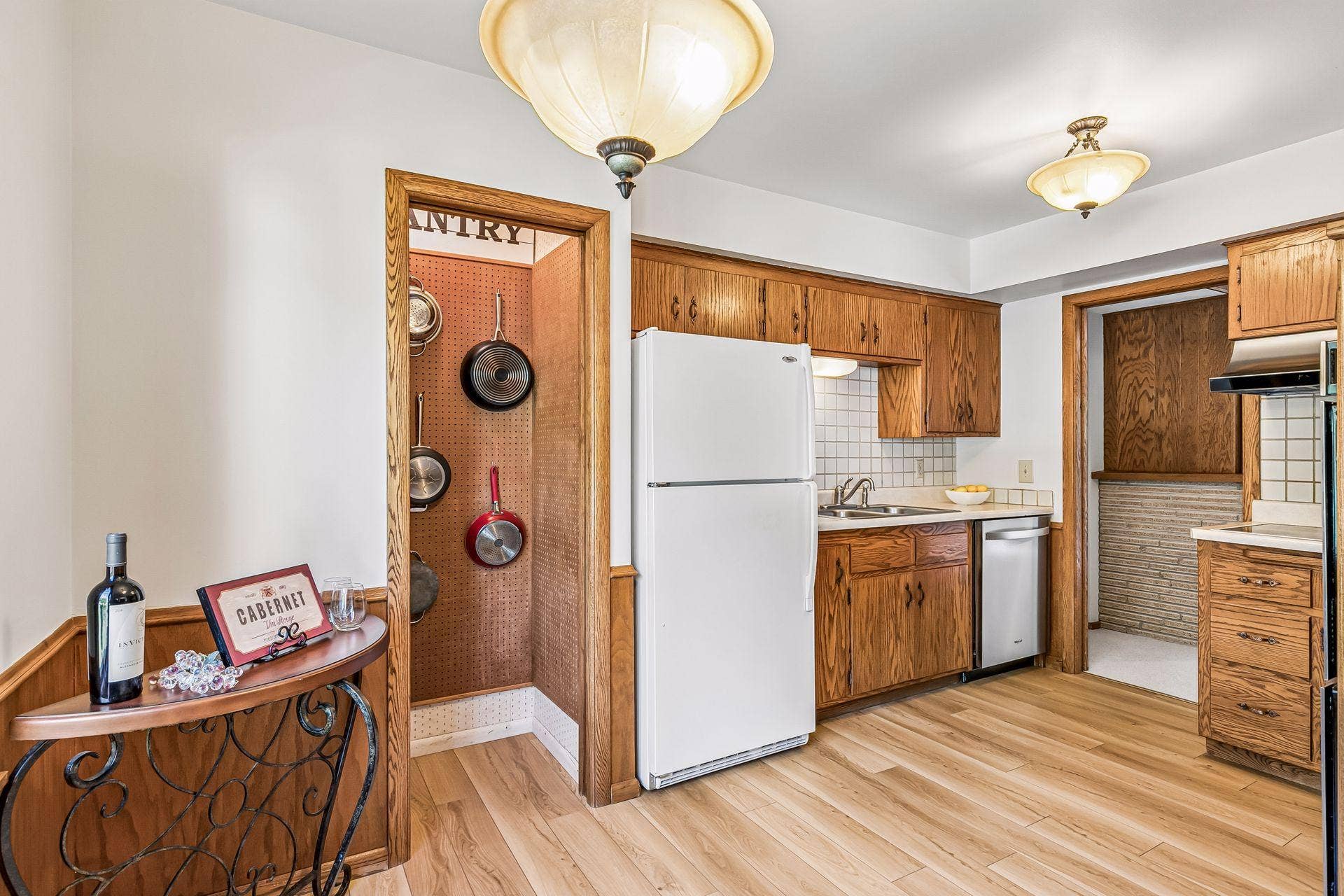 2931 Cedar Knoll Court, Minnetonka, MN 55305 Great flooring and convenient pantry.